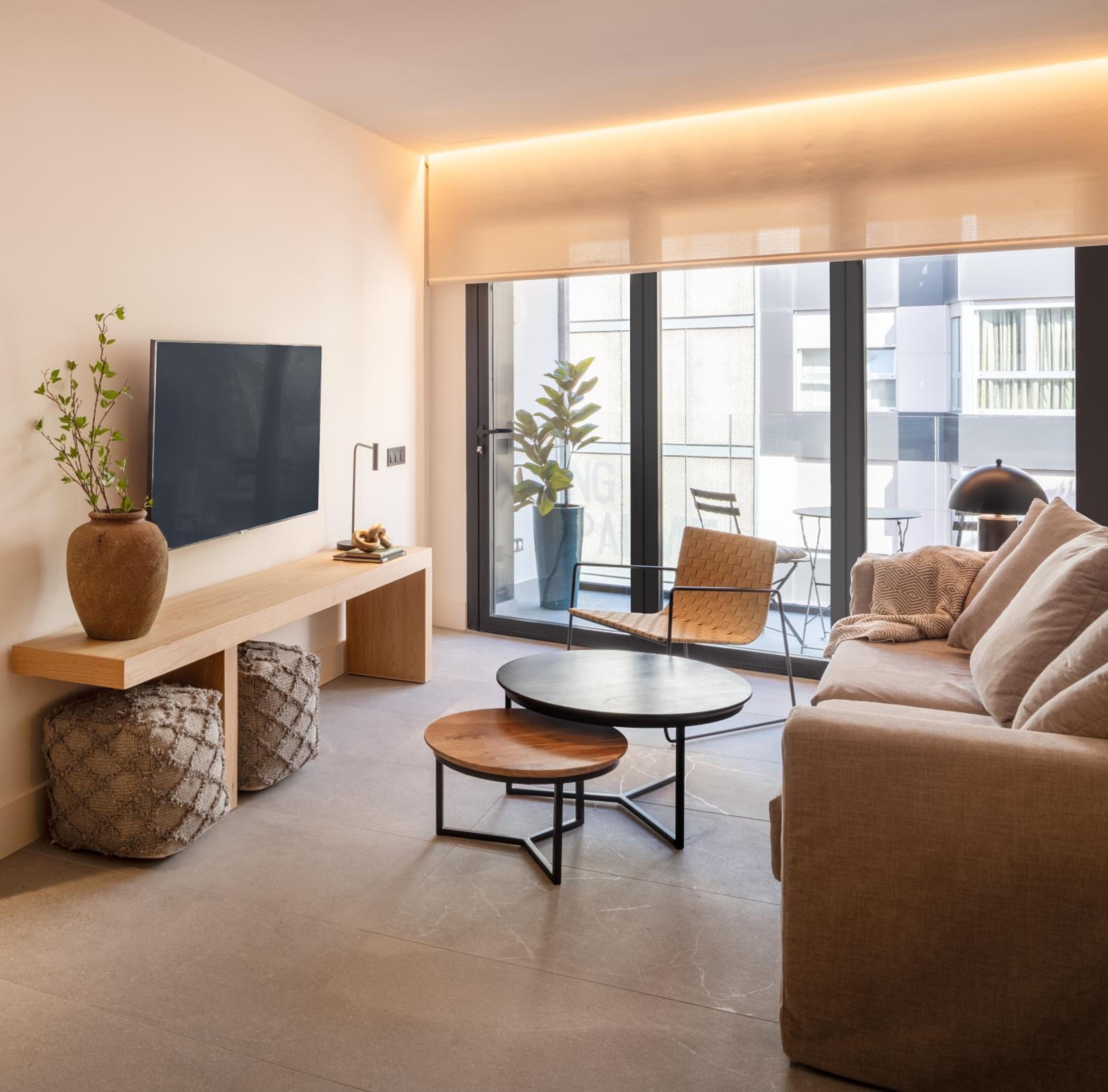 Apartamento de una habitación en el exterior