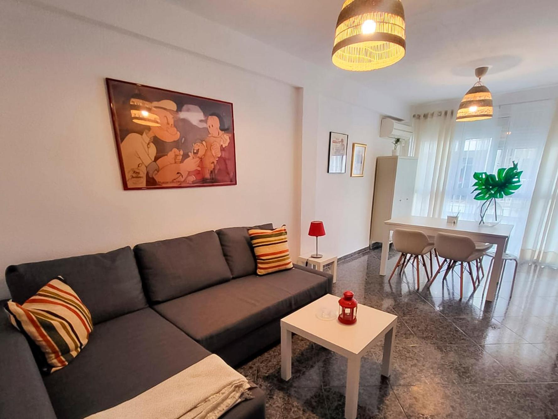 Apartamento de dos habitaciones