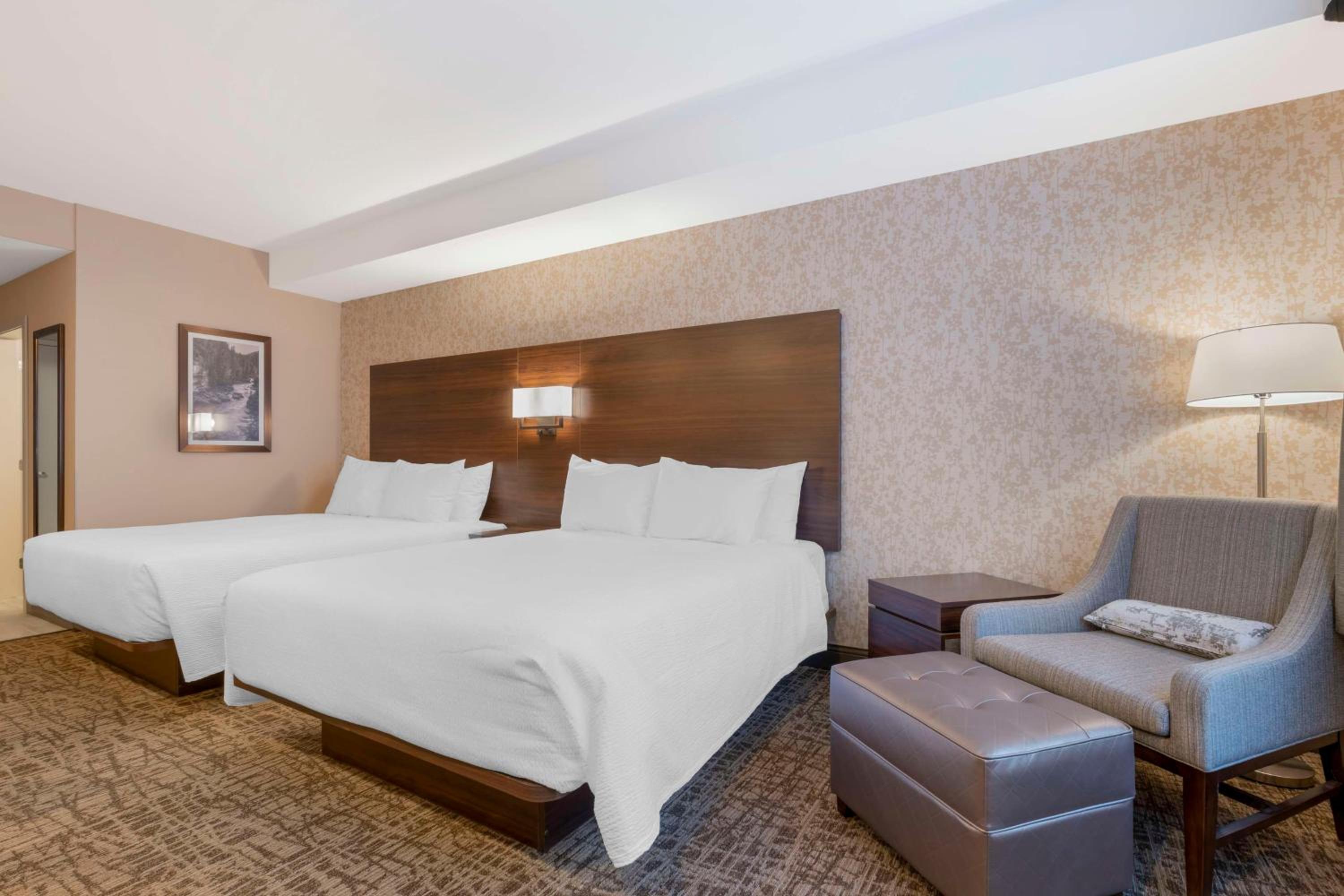 Queen Room with Two Queen Beds and Walk-In Shower - Non-Smoking