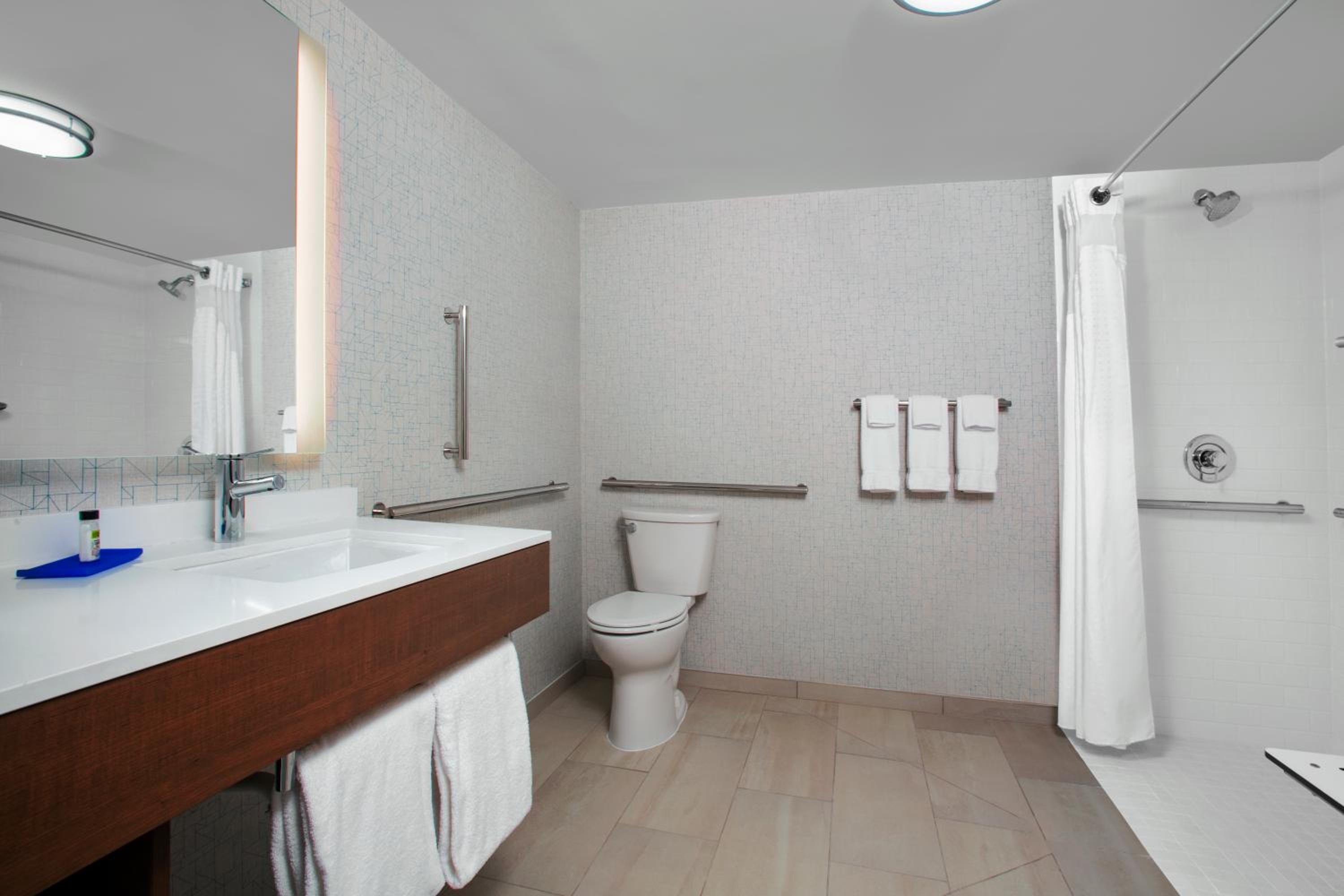 King Room - Hearing Accessible - Roll-in Shower - Photo 6