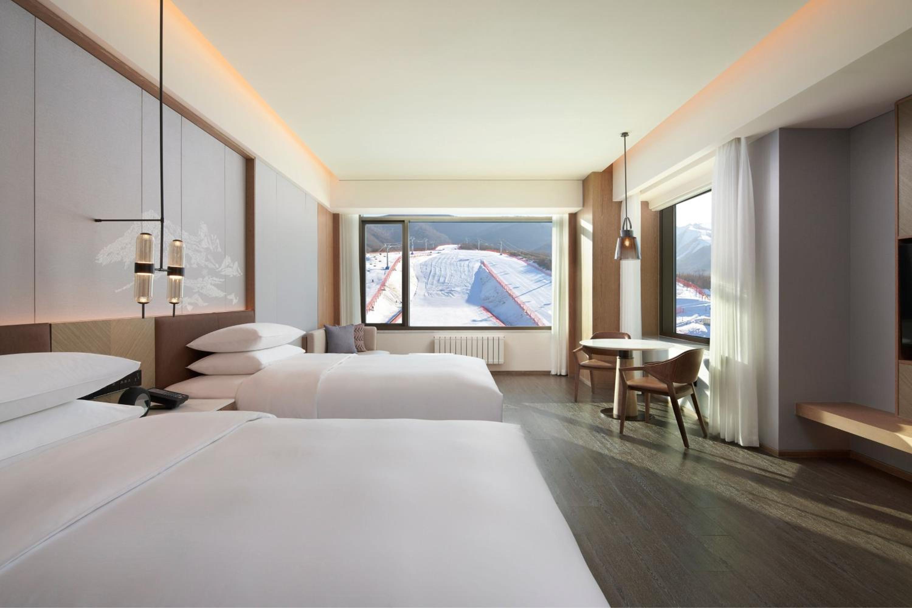 Double Room with Two Double Beds and Forest View - Photo 1