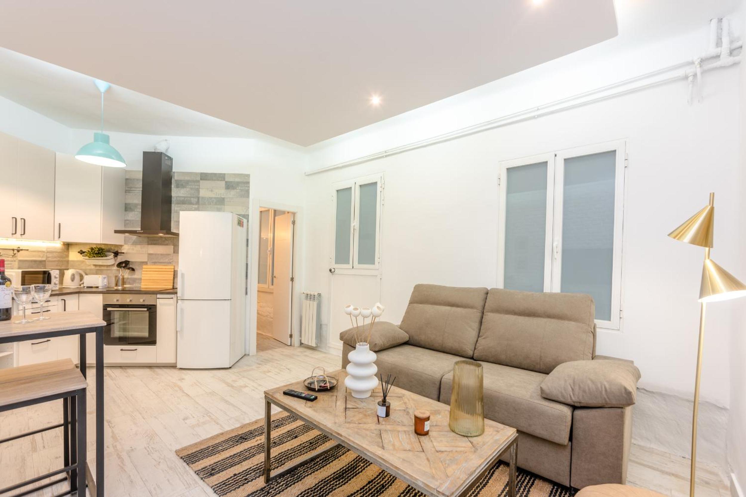 Apartamento de dos habitaciones