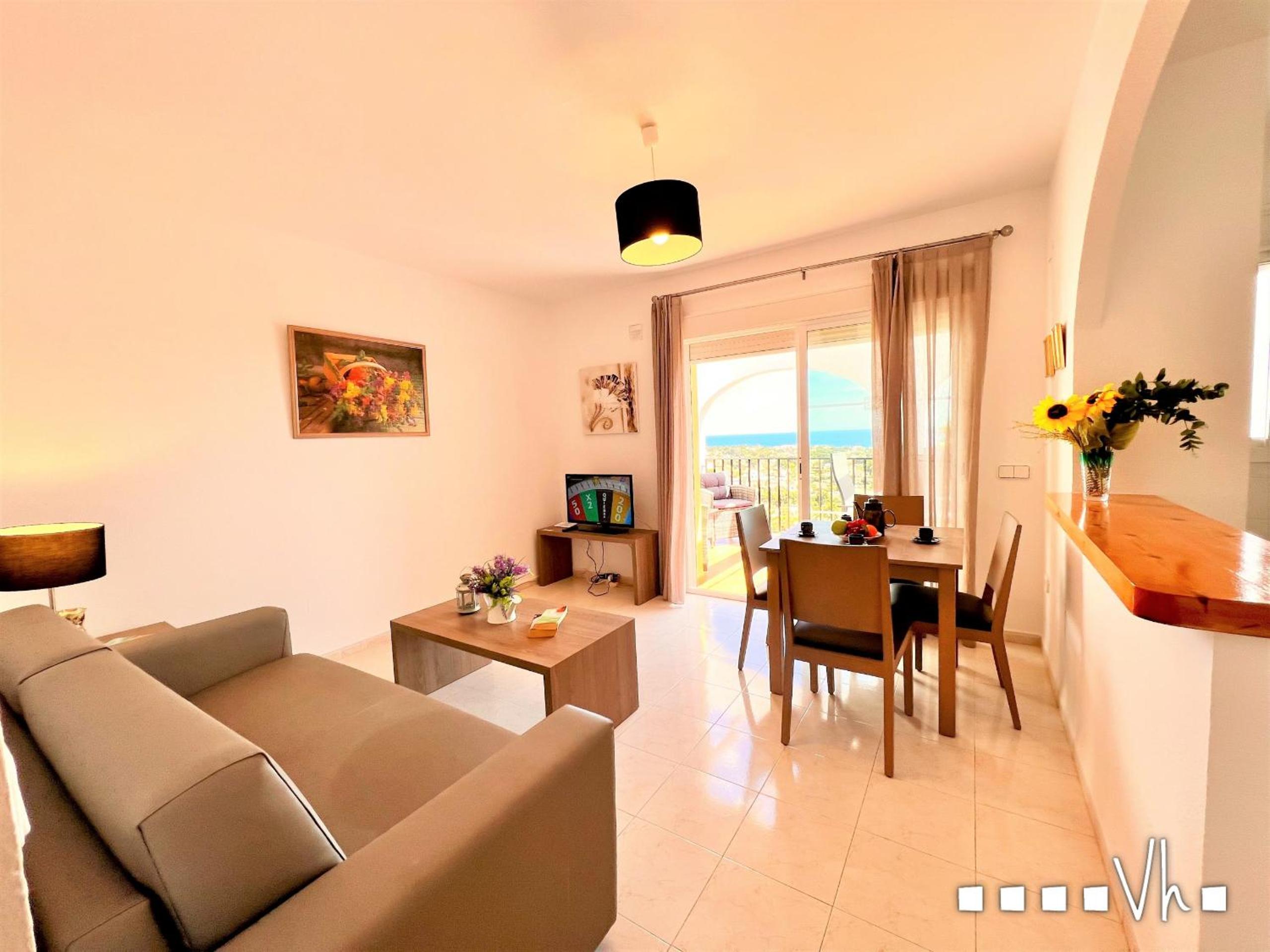 Apartamento de dos habitaciones