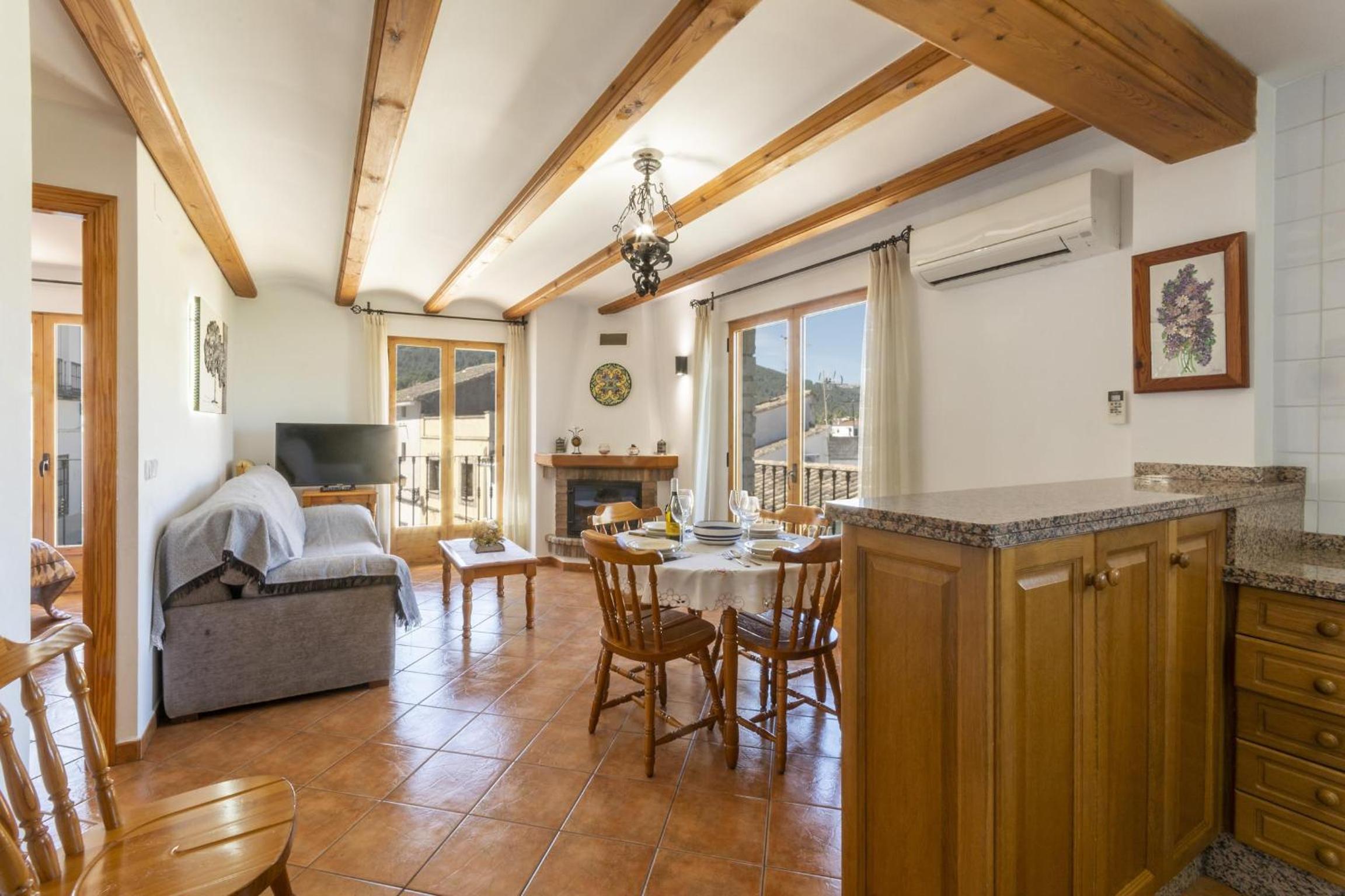 Apartamento de dos habitaciones
