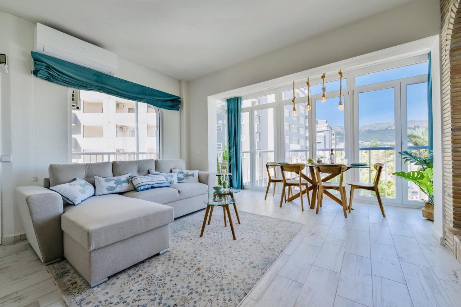 Apartamento con vista al mar