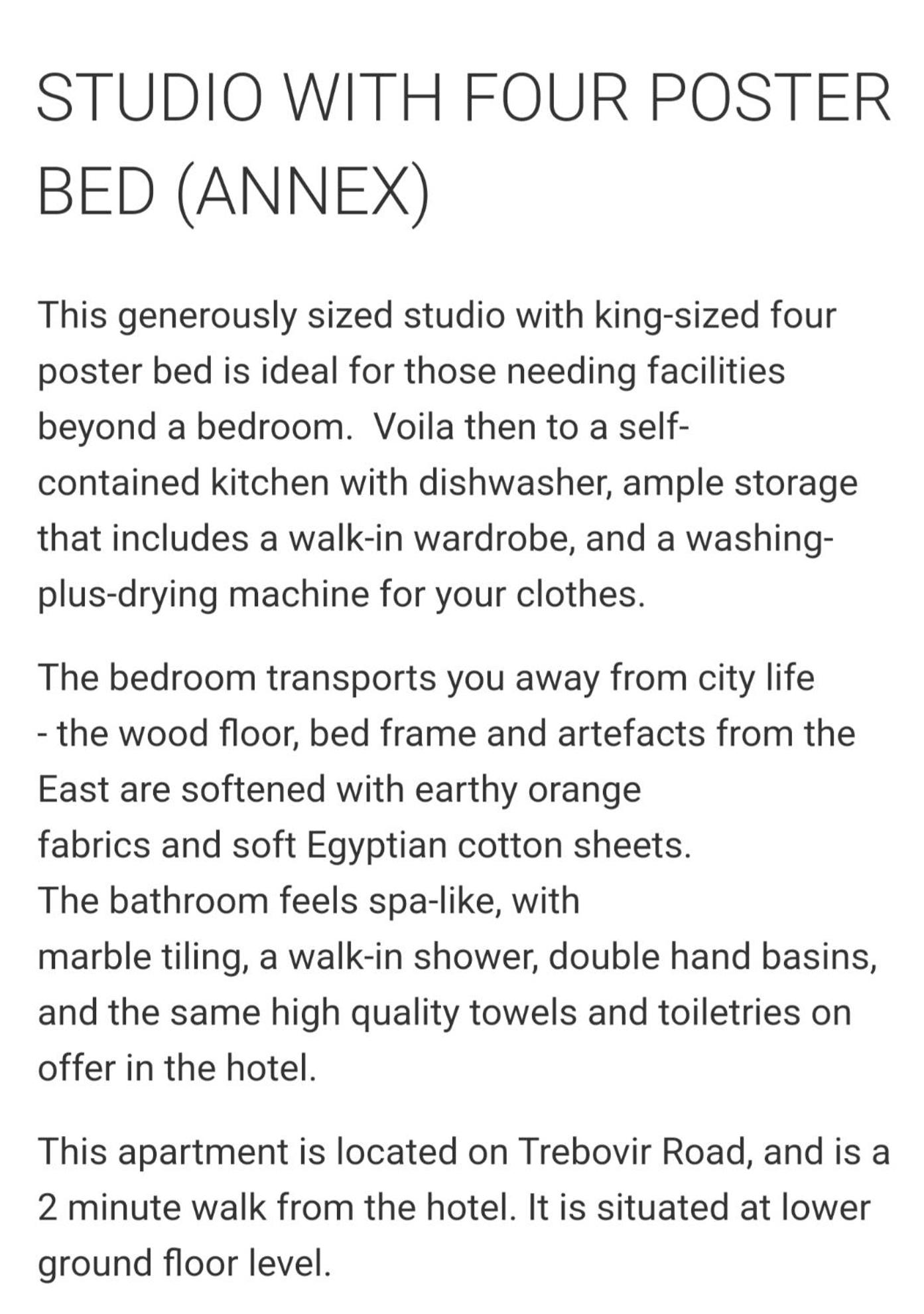 Four Studio Poster Apartment - Annex