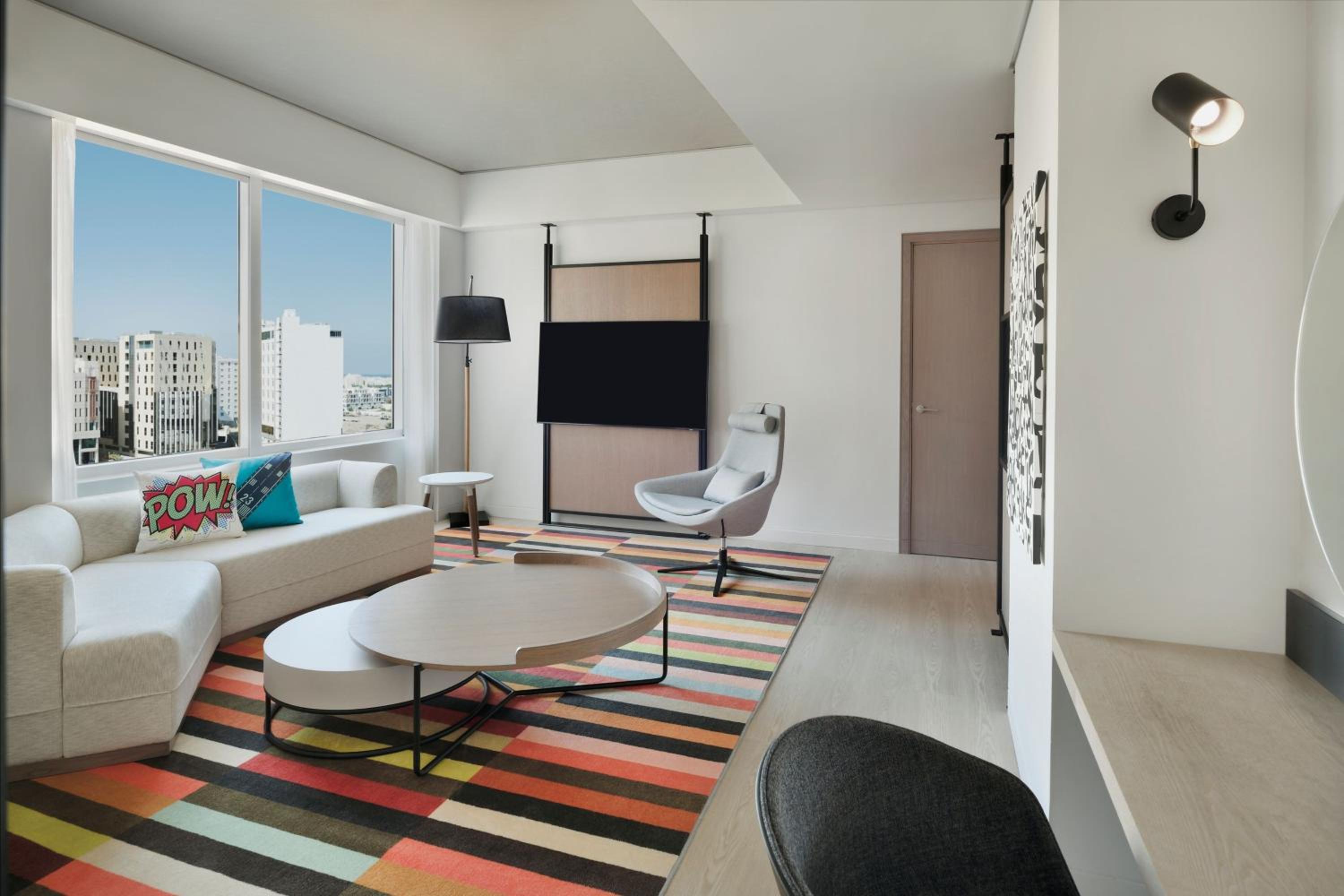Breezy Suite, 1 Bedroom Suite, 1 King,  City view, Free Shuttle Buss to OCEC & Mall of Oman - Photo 1