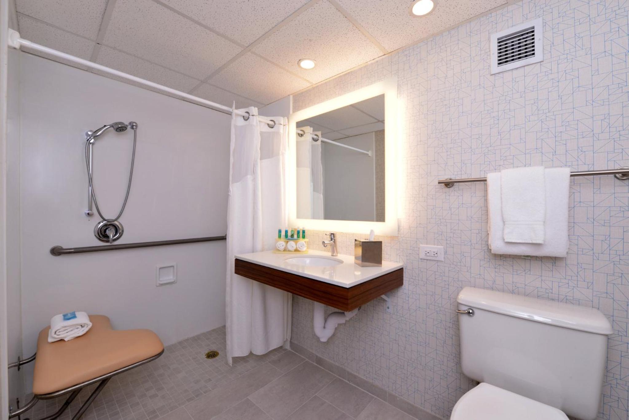 Queen Room - Mobility Access Roll in Shower/Non-Smoking - Photo 9