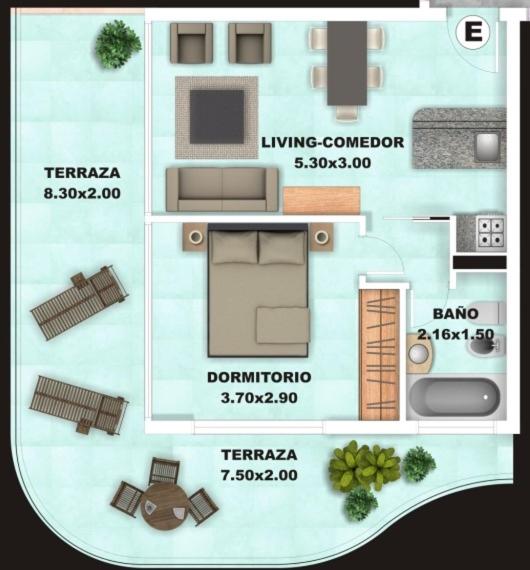 One-Bedroom Apartment with Sea View photo 3