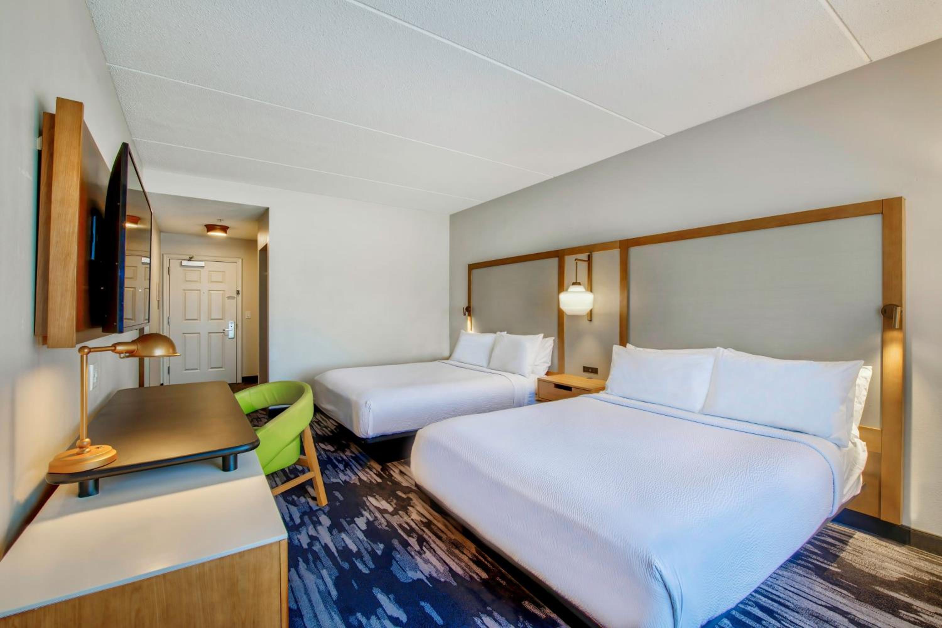 Queen Room with Two Queen Beds - Hearing Accessible photo 1