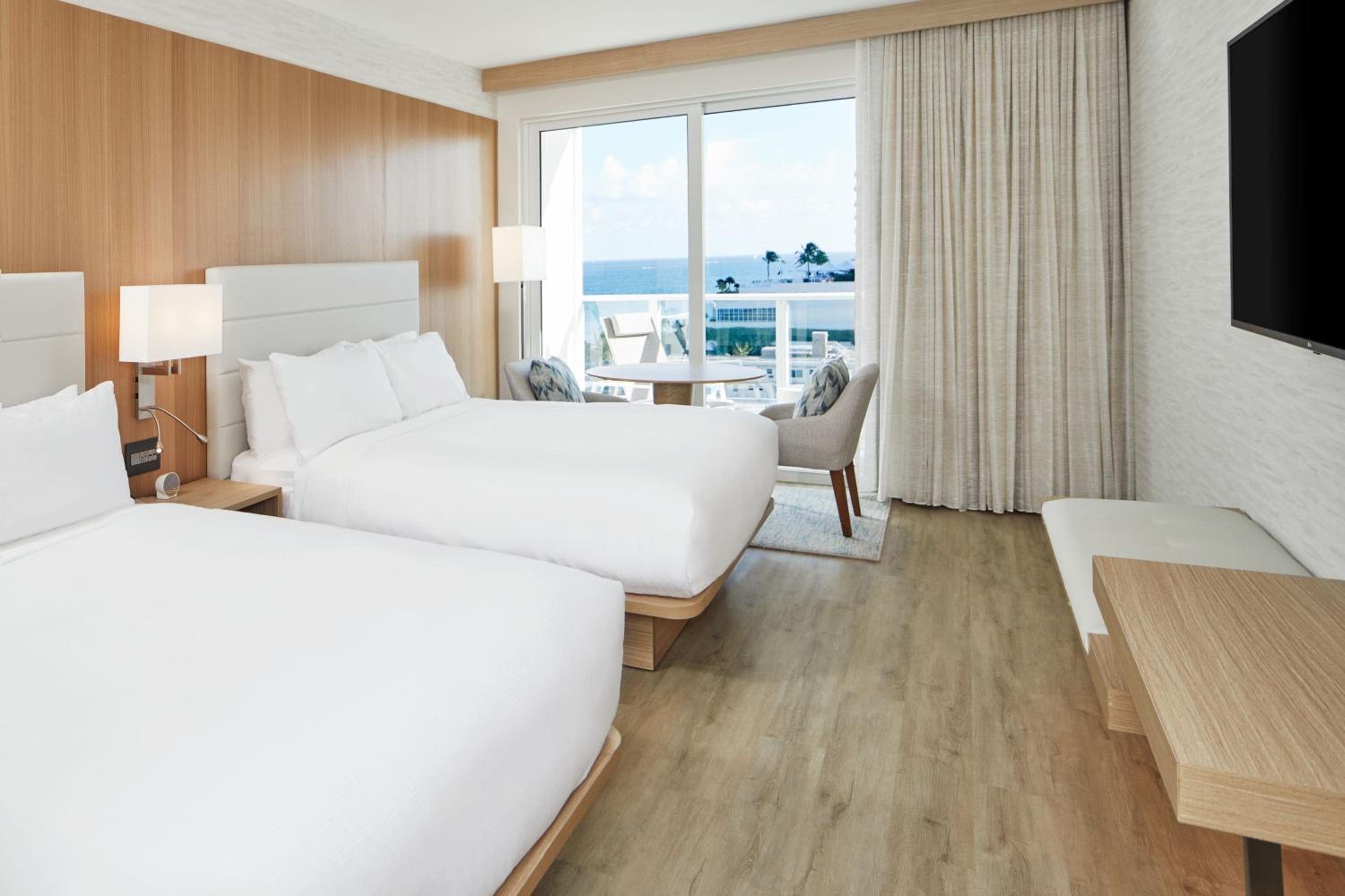 2 Queen Guest Room, Ocean View, Balcony