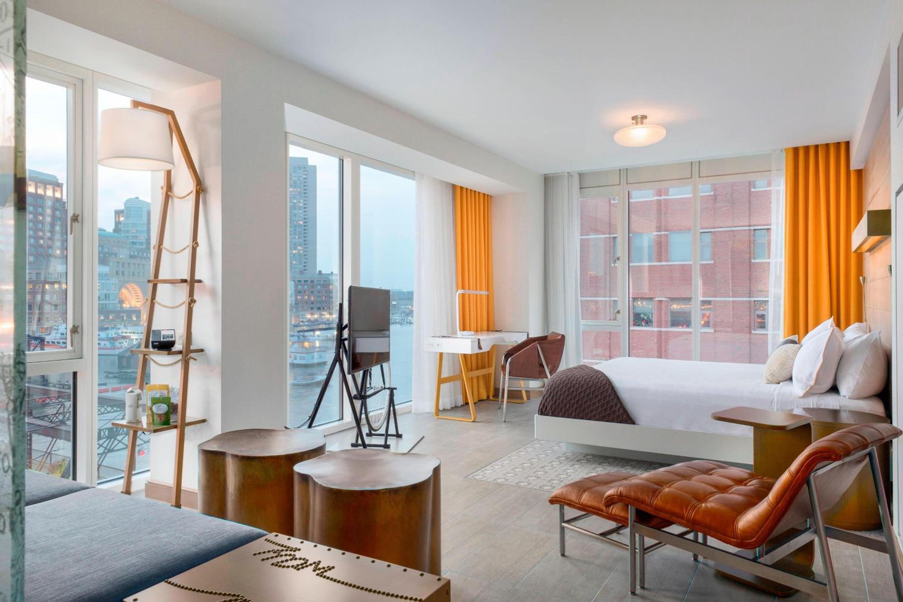 Junior King Suite with Harbor View - Hearing Accessible
