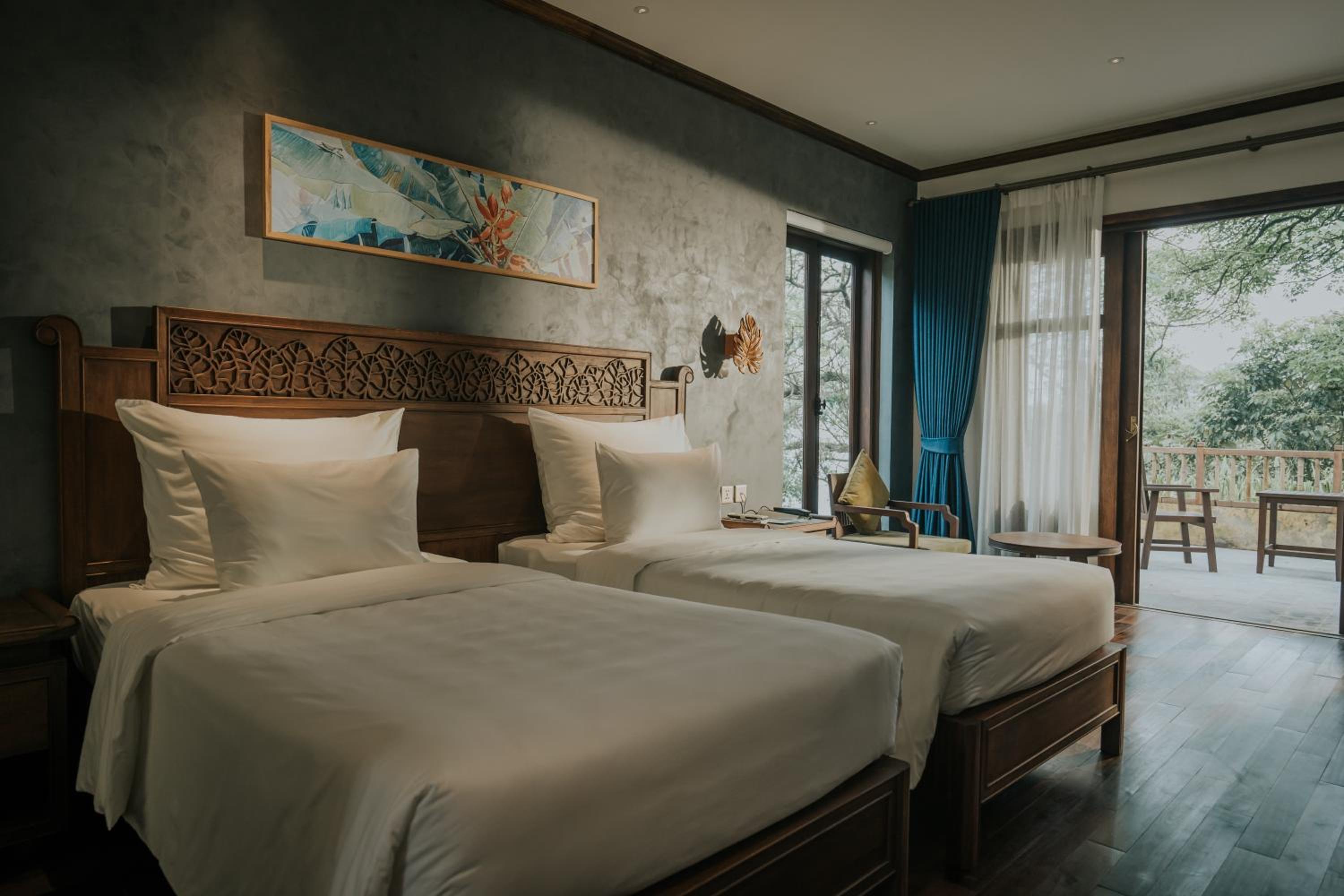 Deluxe Twin Room With Forest View And Balcony