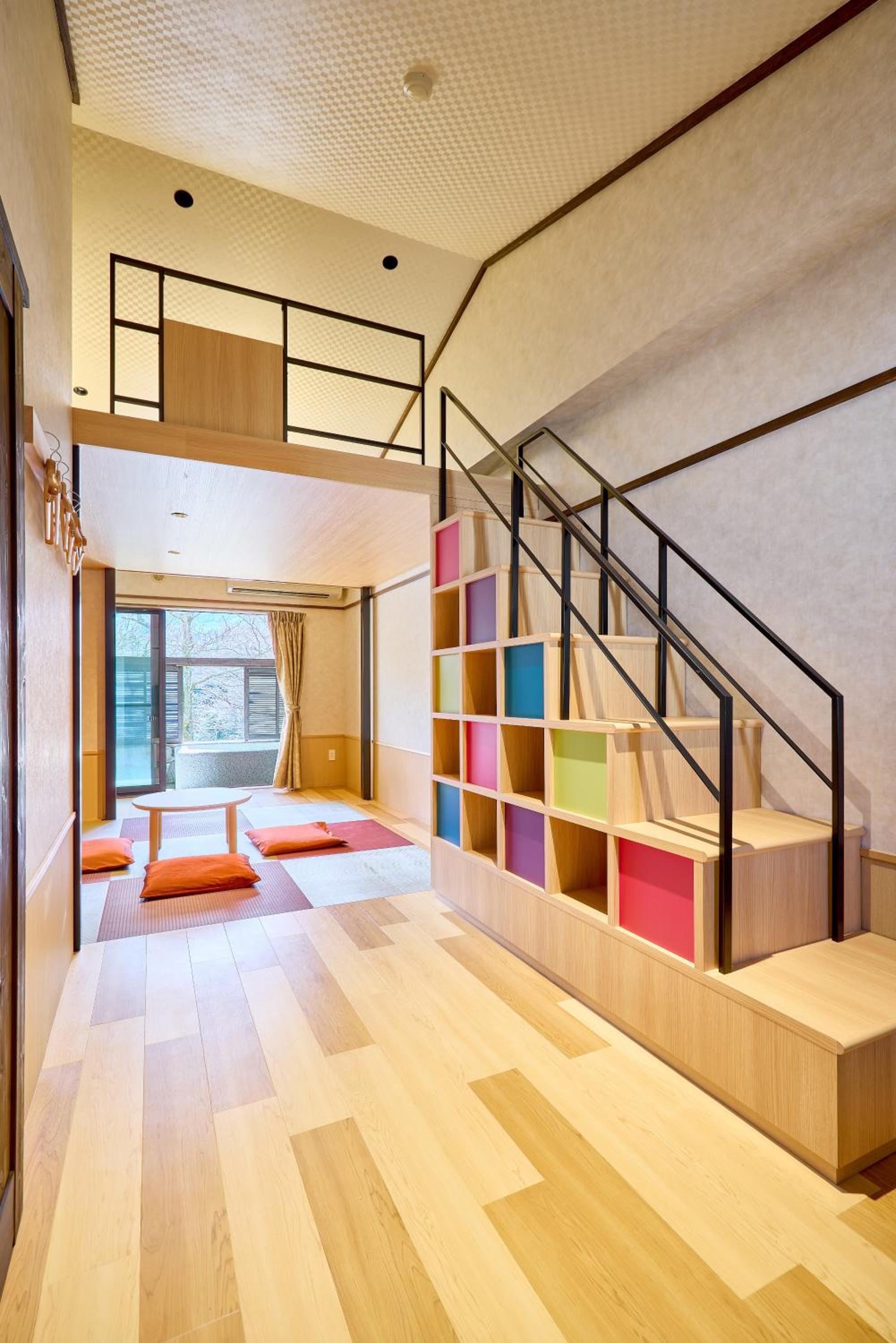 Renewal Japanese-Style Room with Loft and Open-Air Bath - Included free drink