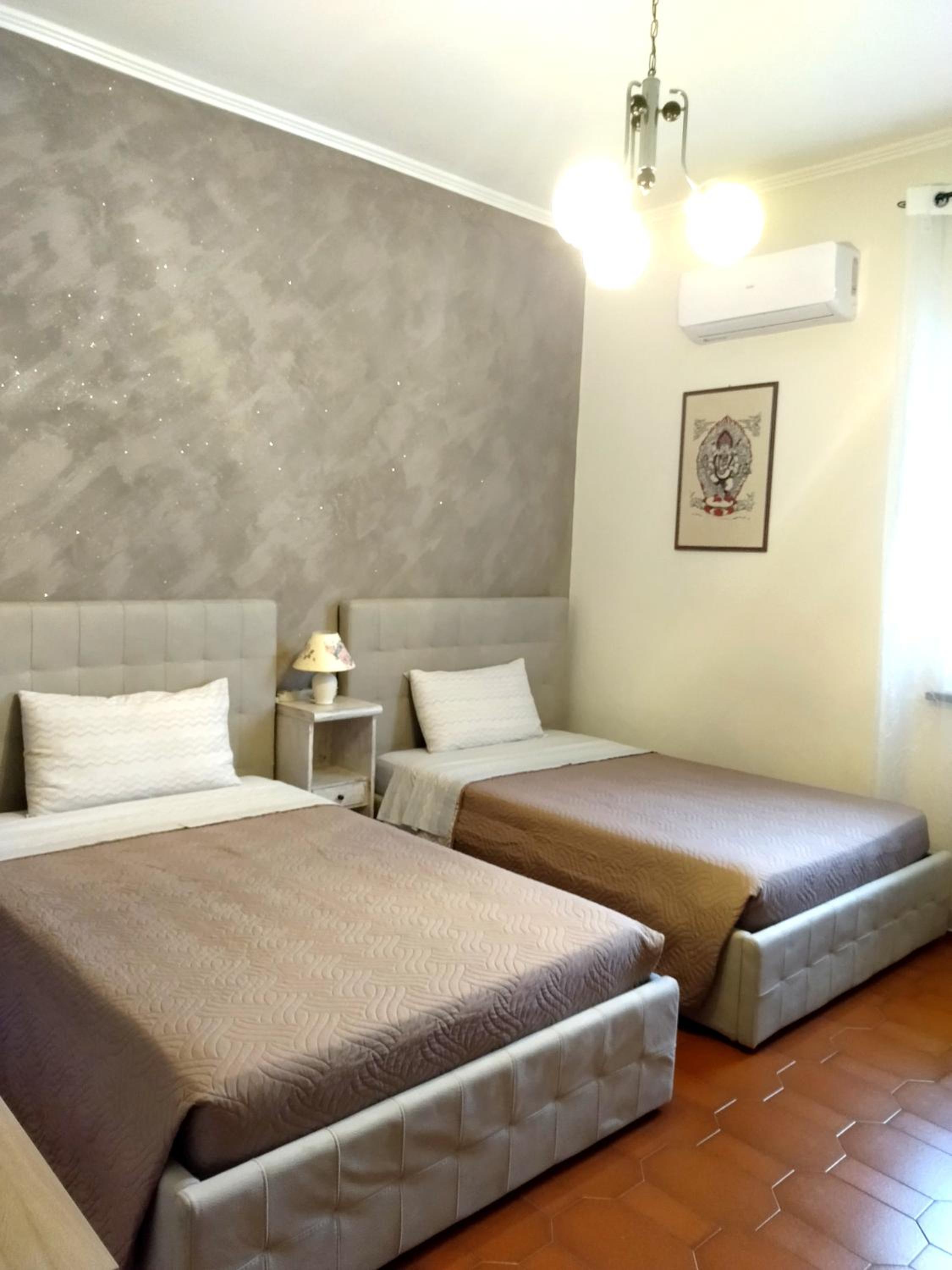 Twin Room with Private External Bathroom