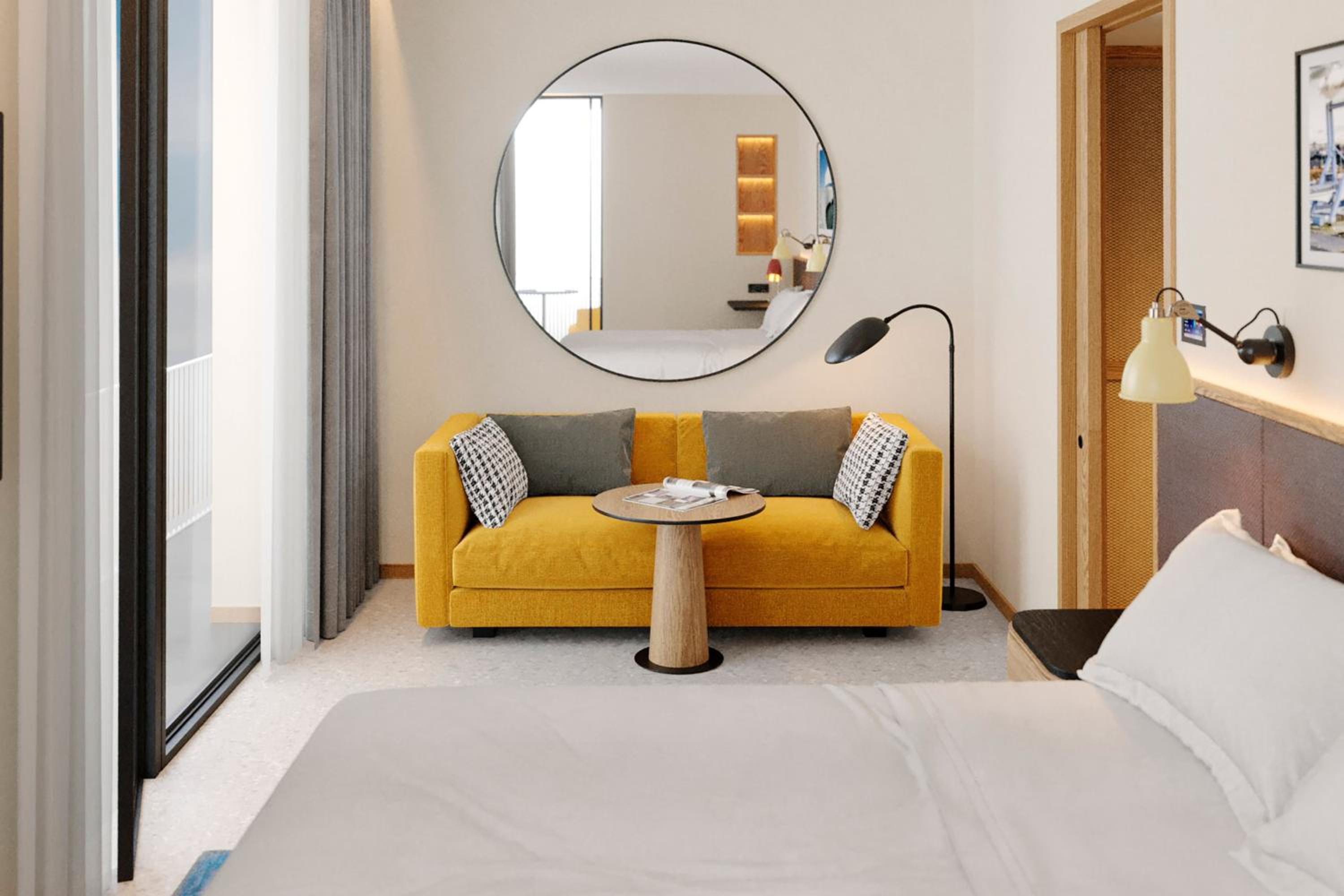 Junior King Suite with Sofa Bed and Sea or City View