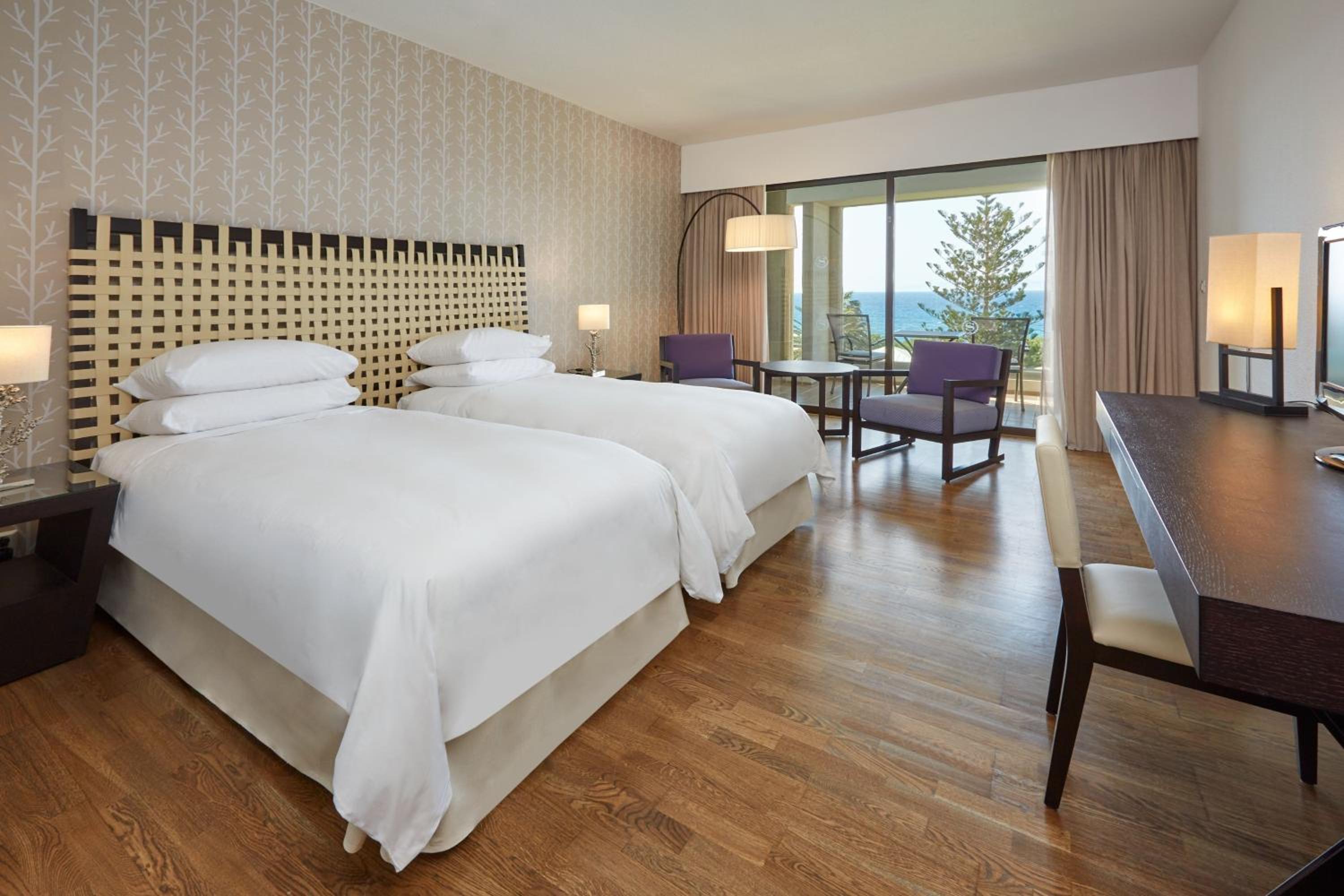 Premium Twin Room with Balcony and Sea View