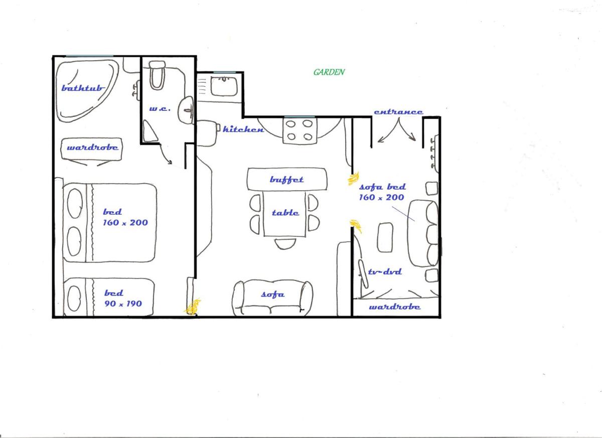One-Bedroom House - Photo 48