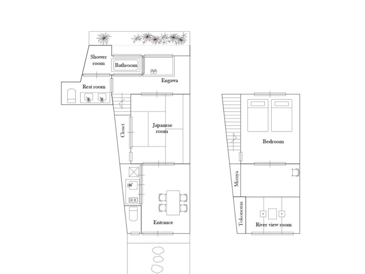 Japanese-Style Townhouse - Non-Smoking