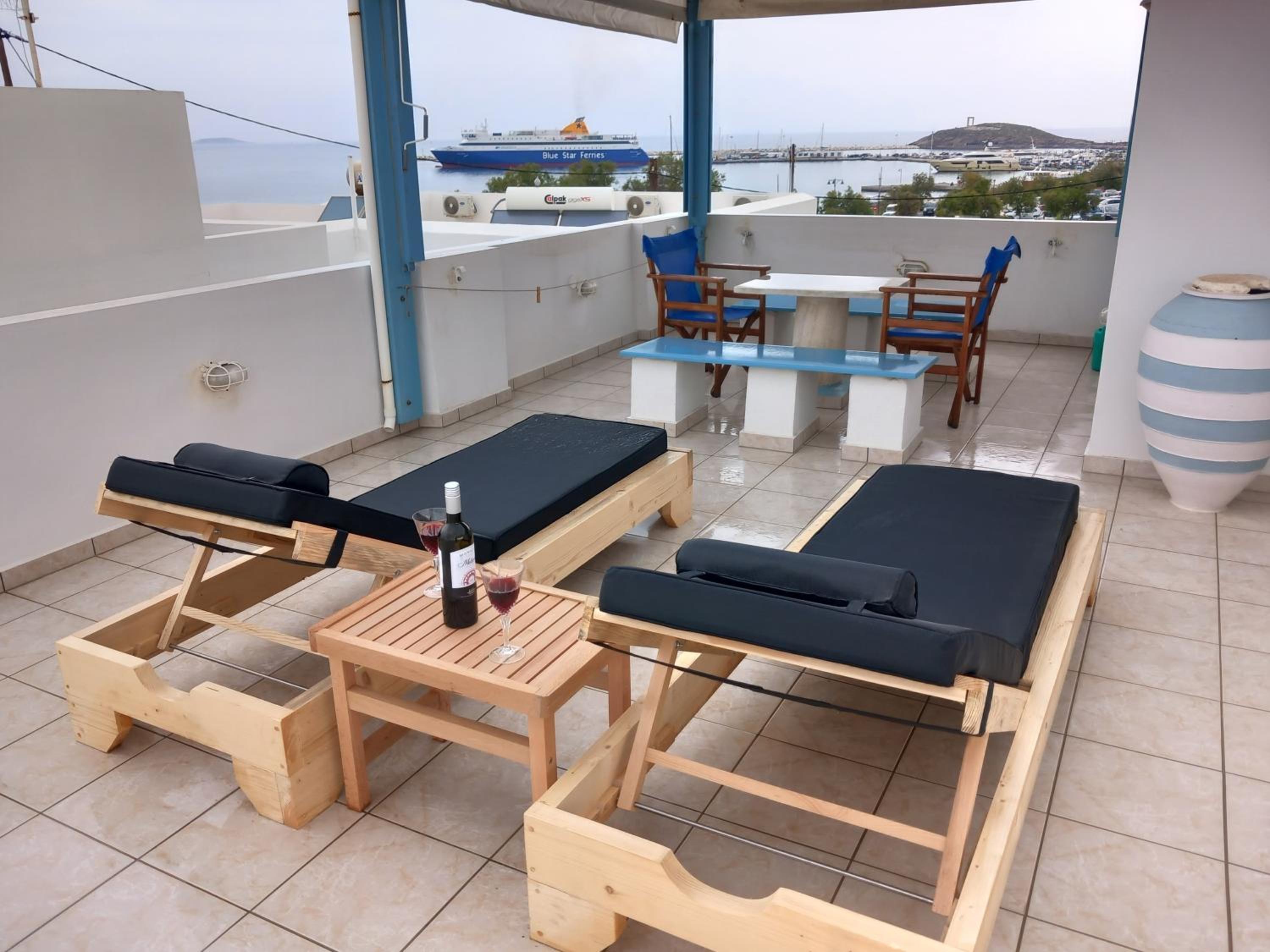 Deluxe Double Room with Balcony and Sea View
