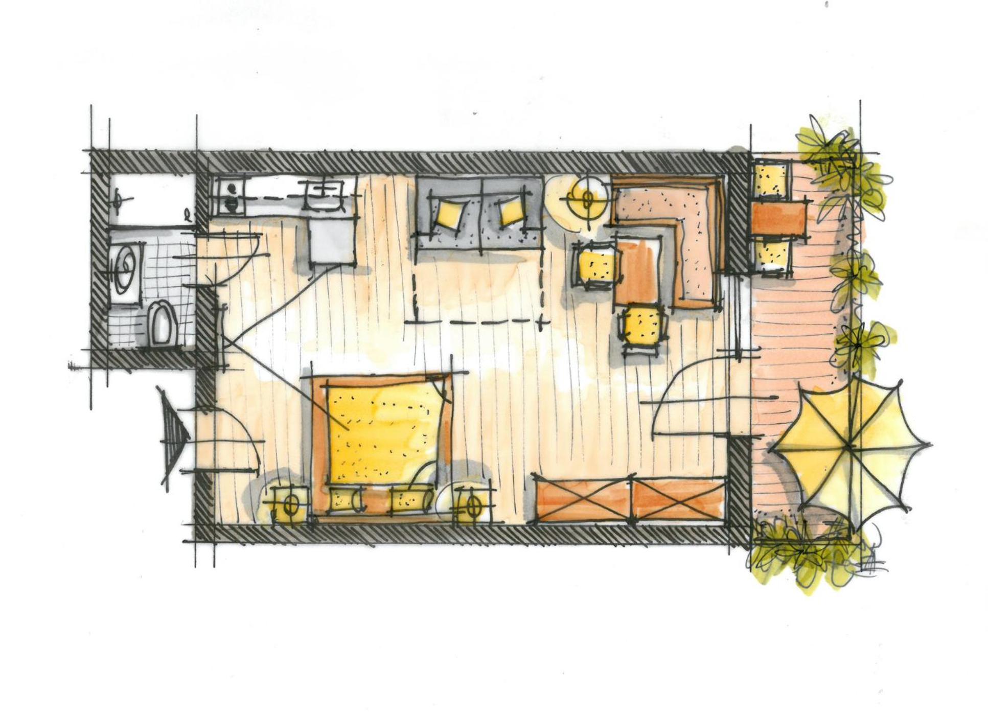 One-Bedroom Apartment photo 2