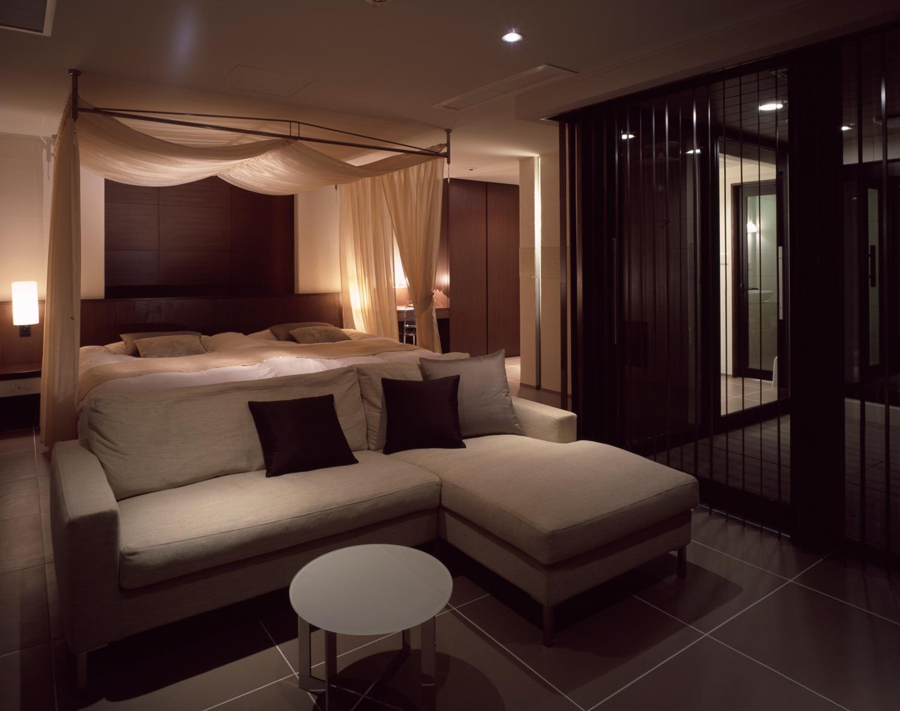 Japanese-Style Room with Open-Air Hot Spring Bath, Bedrock Bath【Seiyu】