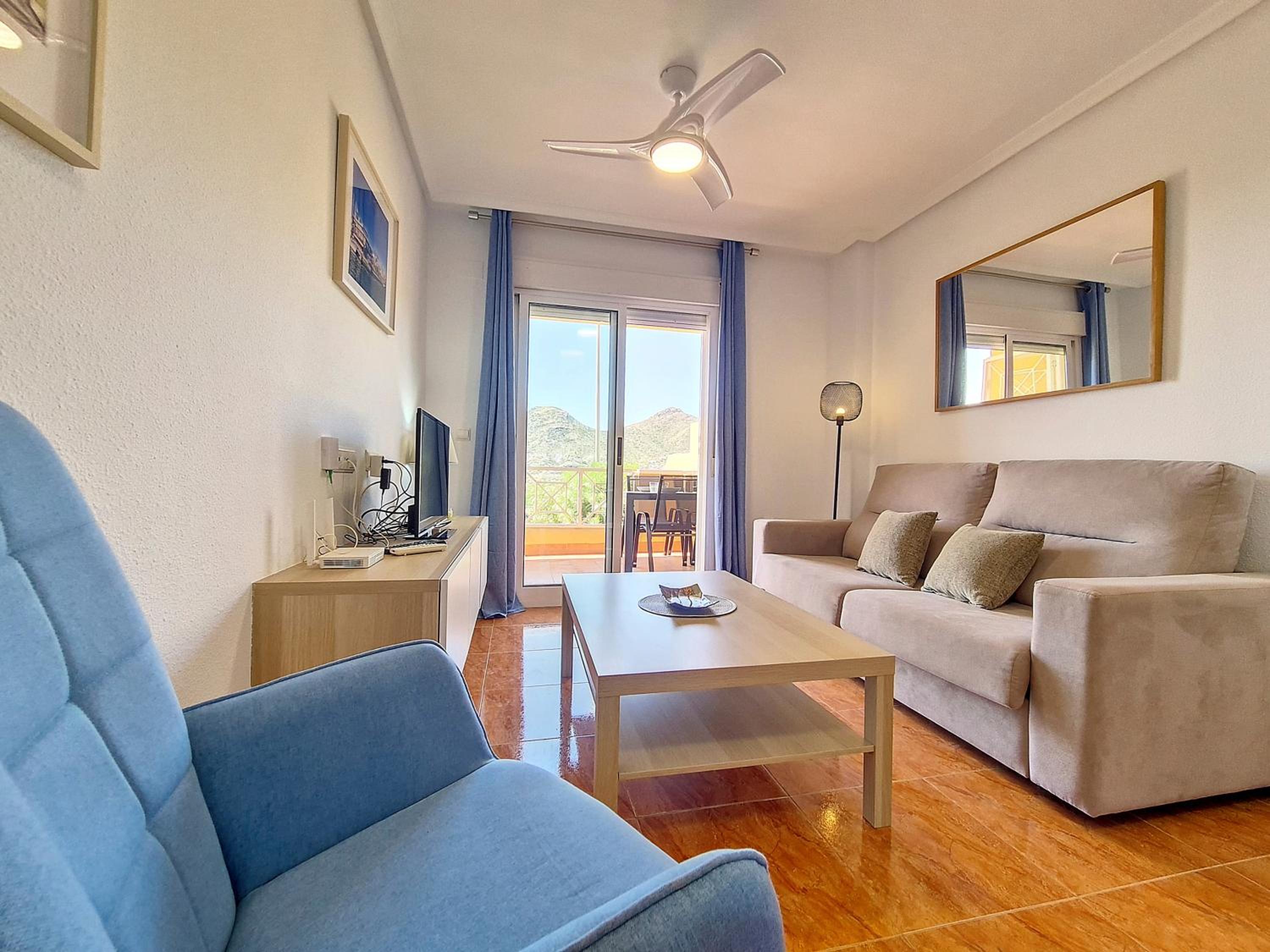 Apartamento con vista al mar