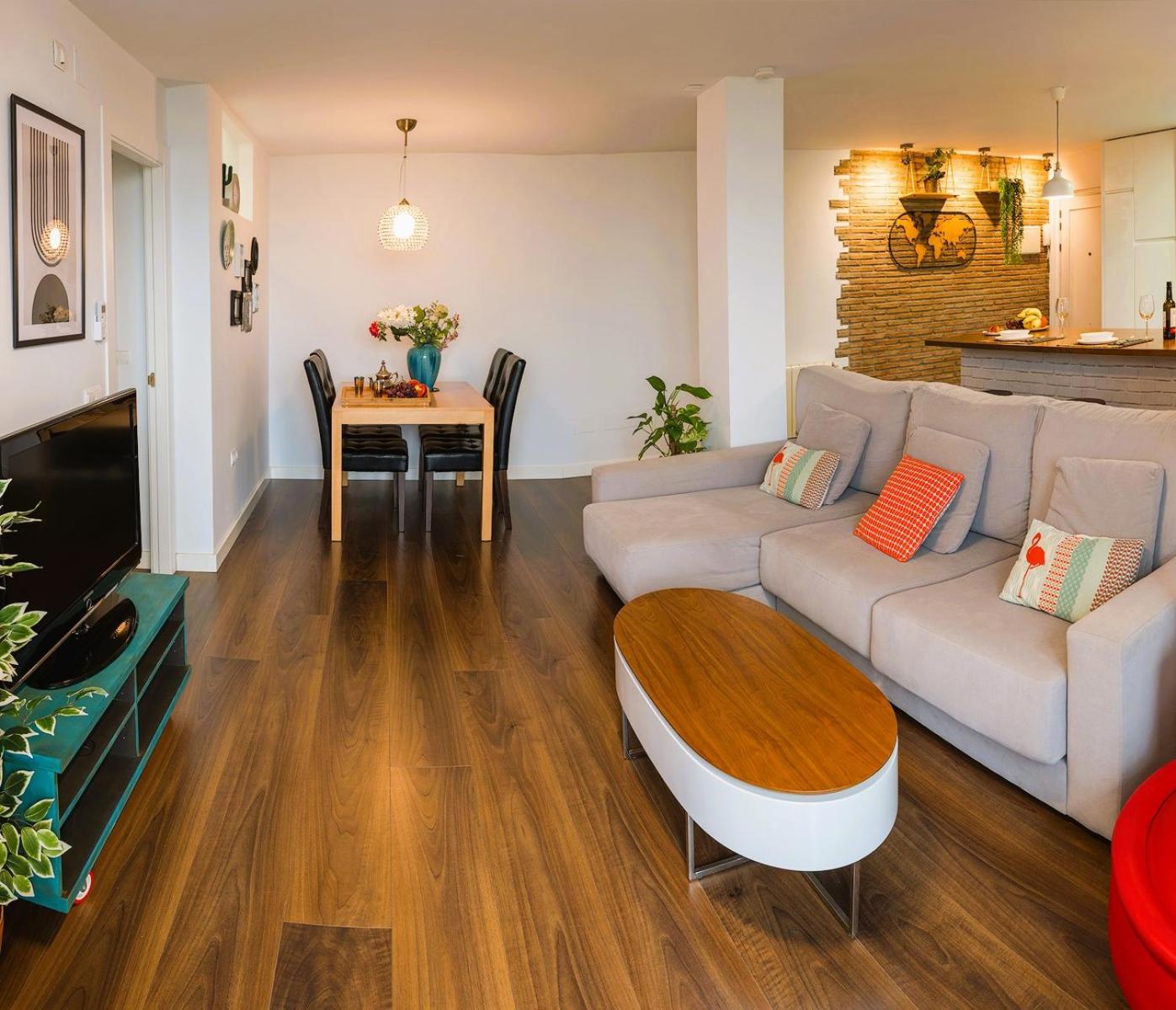 Apartamento de dos habitaciones