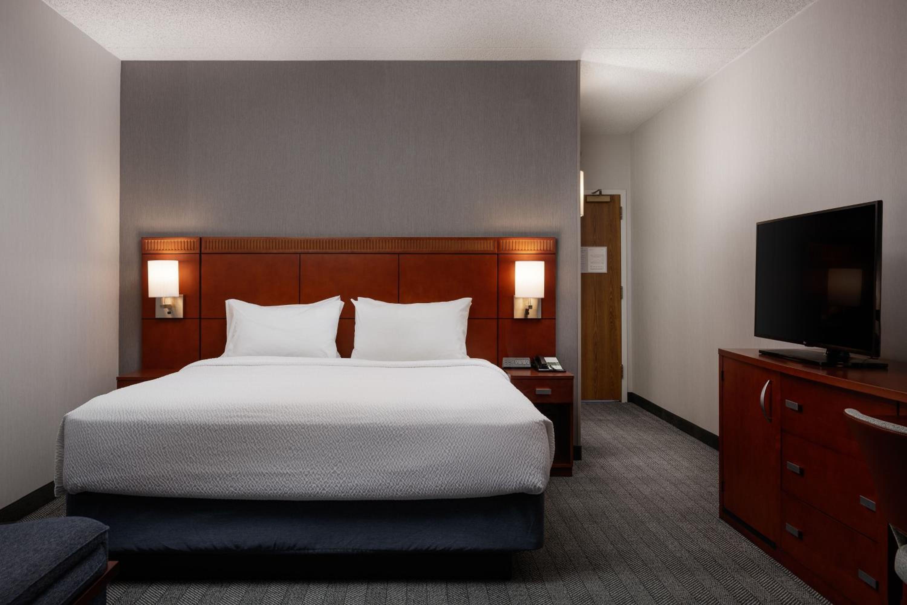 King Room with Sofa Bed - Hearing Accessible at Courtyard Denver Tech Center in Greenwood Village