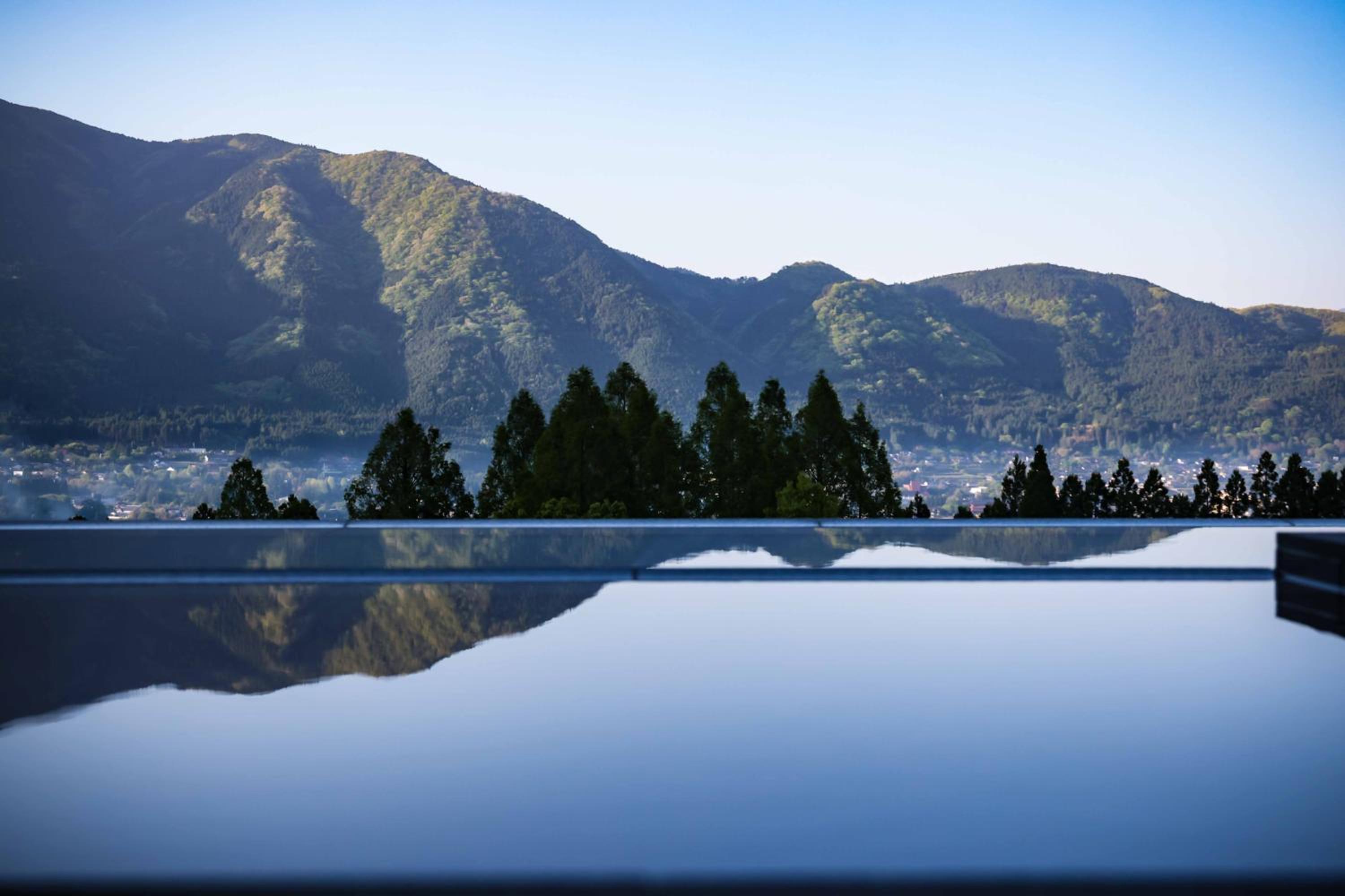Hill Side Water Fall Villa with Private Open-Air Bath and Private Pool with City View