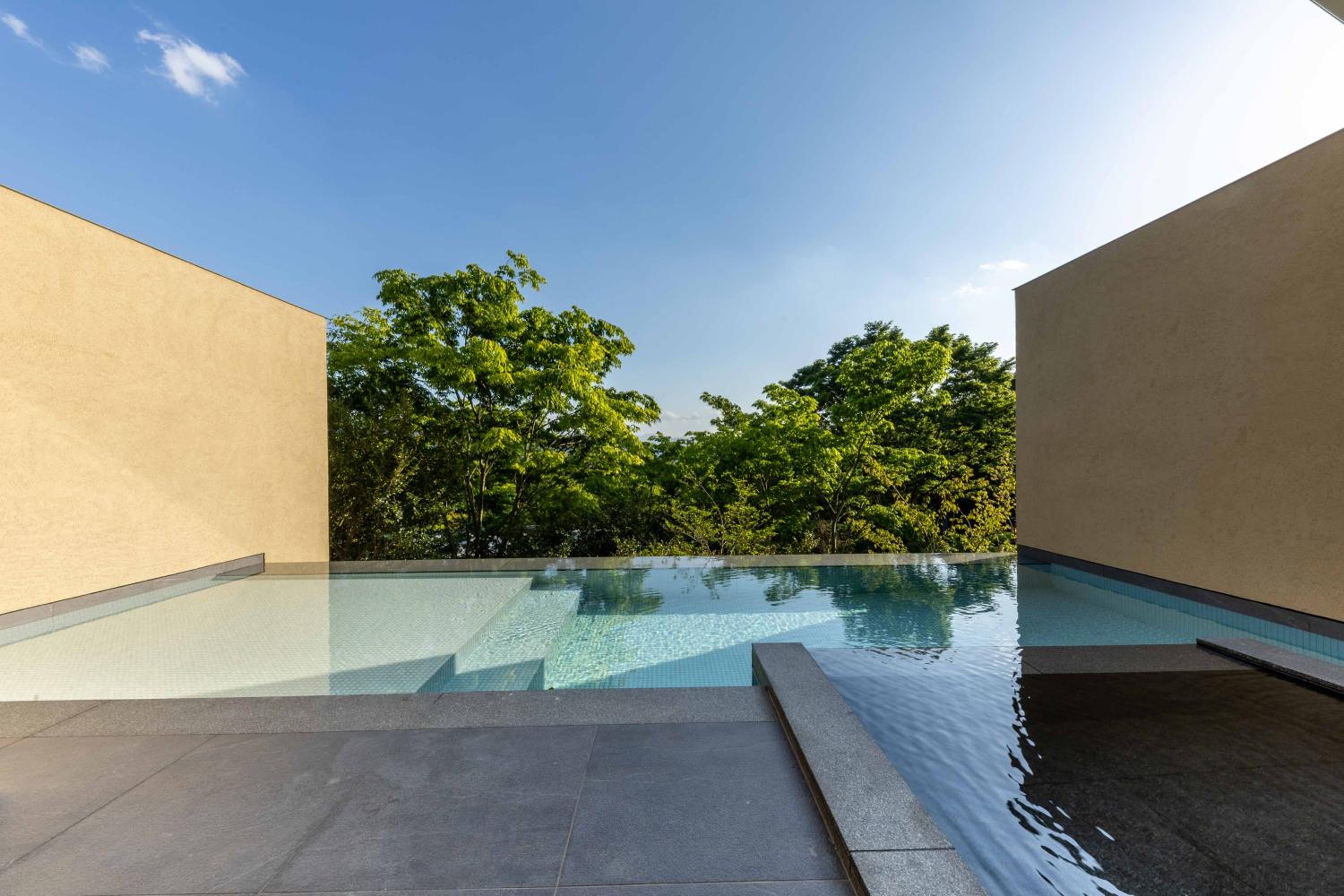 Forest Side Villa with Private Open-Air Bath and Private Pool
