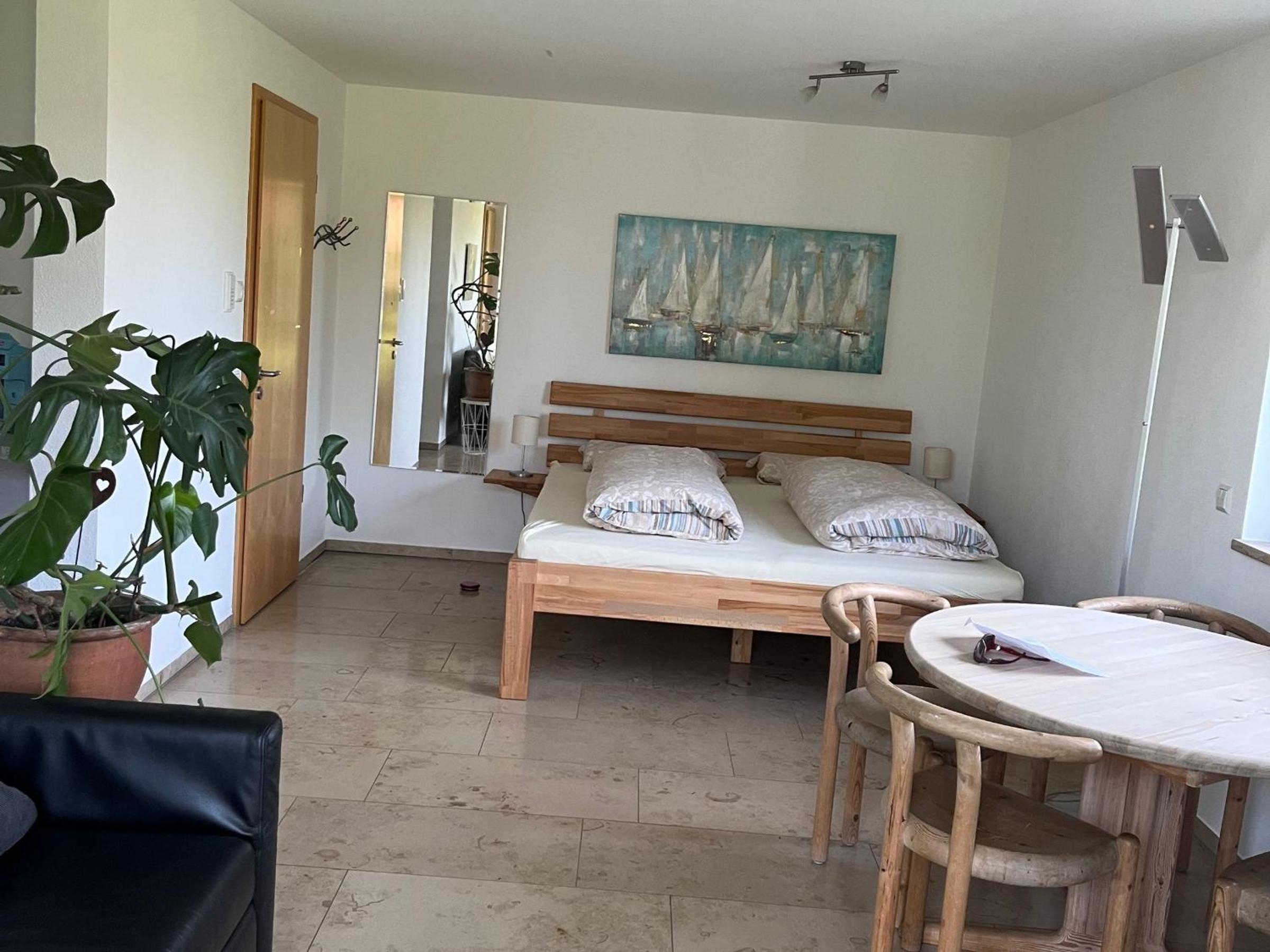 One-Bedroom Apartment with Garden View