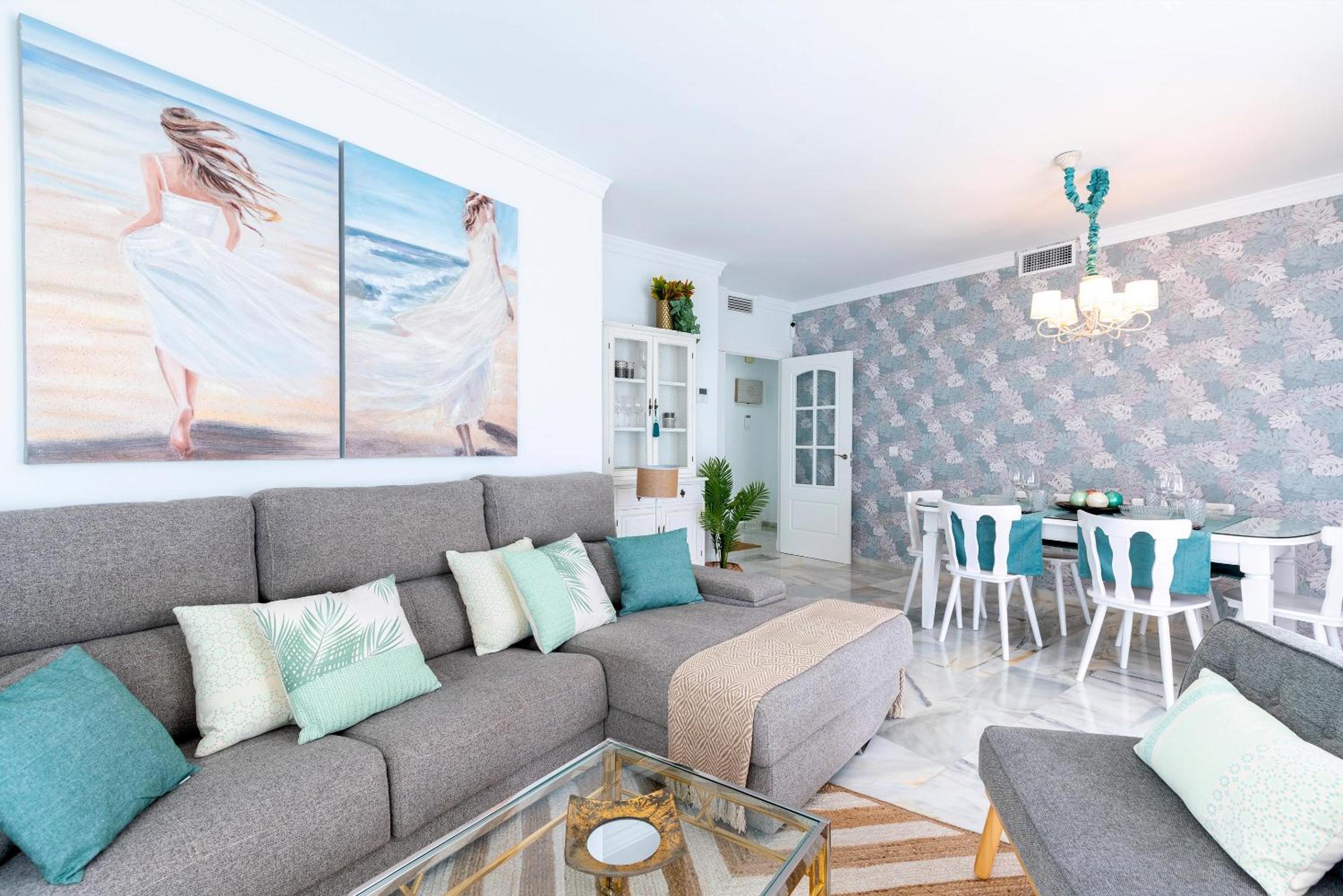 Apartamento con vista al mar
