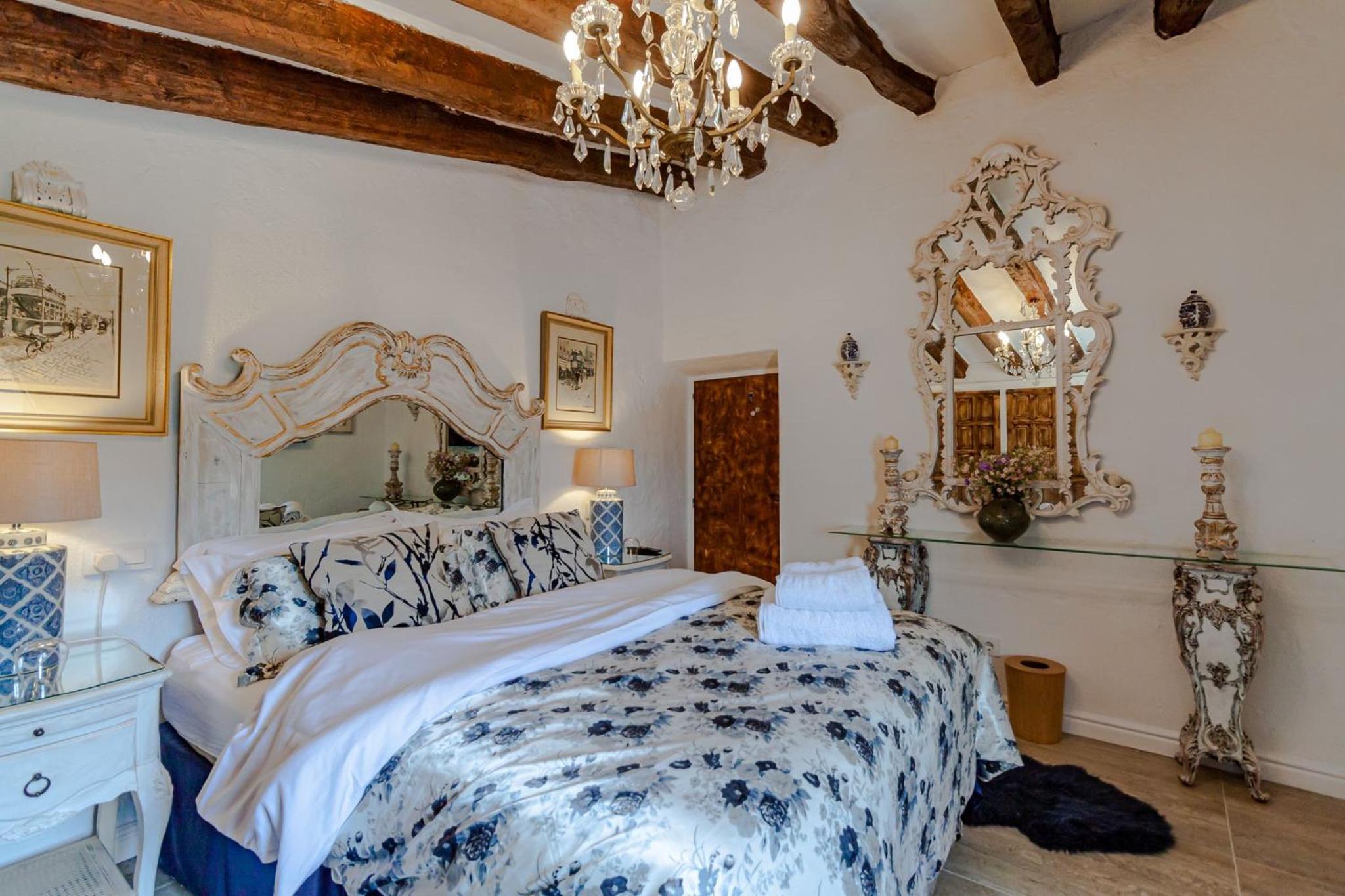 Villa con vistas al jardín
