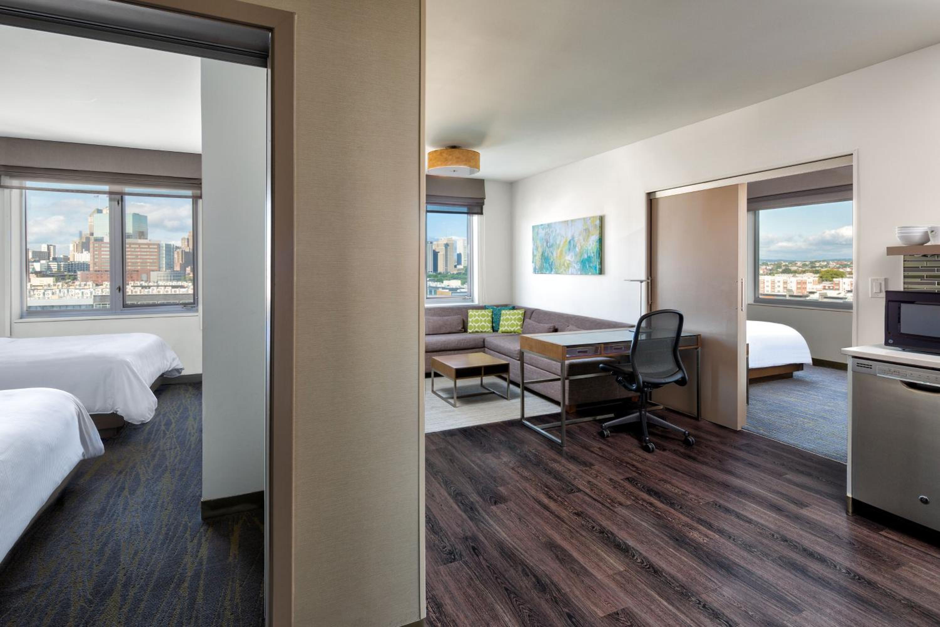 Suite, Bedroom 1: 1 King, Bedroom 2: 2 Queen, Sofa bed