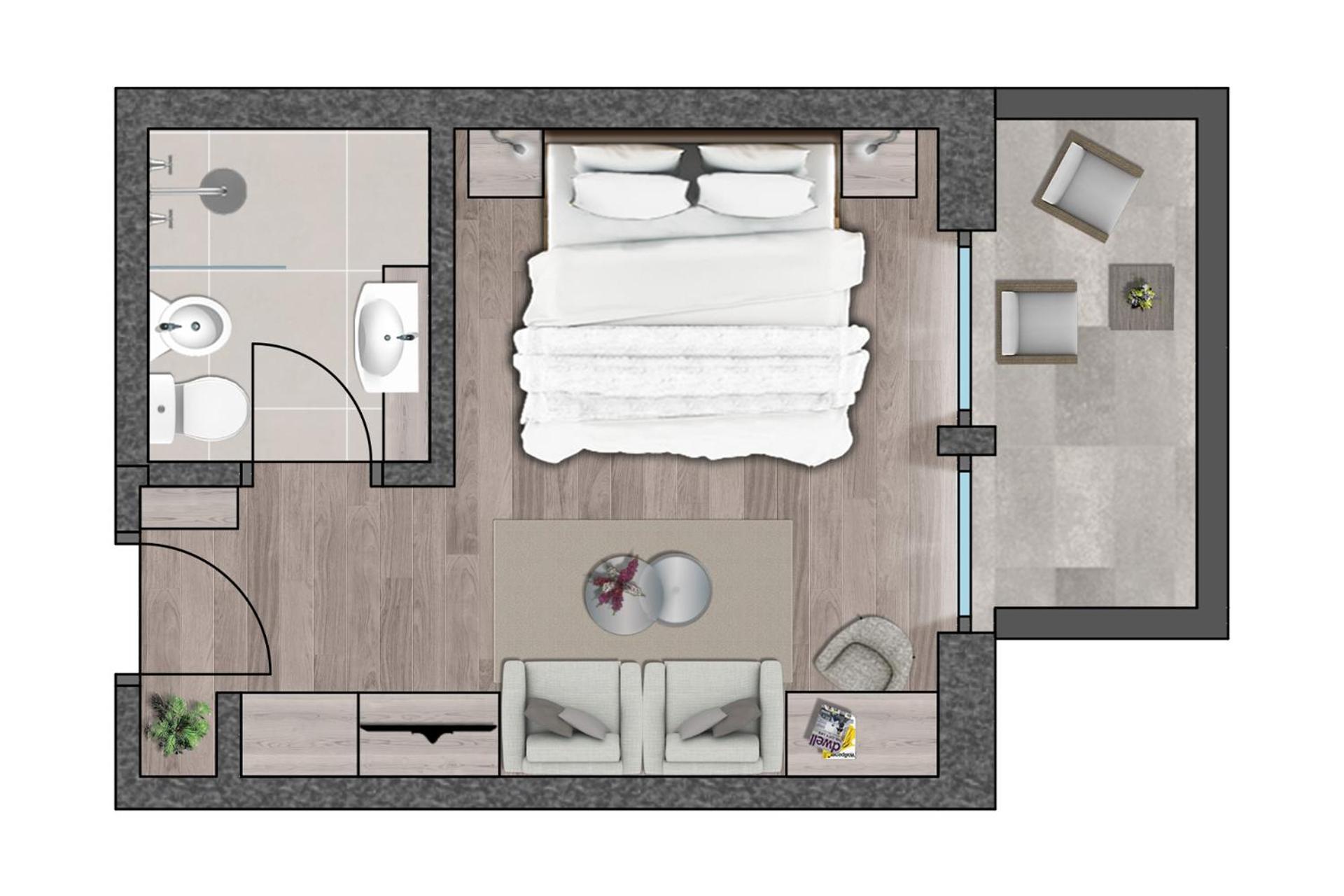 Double Room with Balcony photo 2