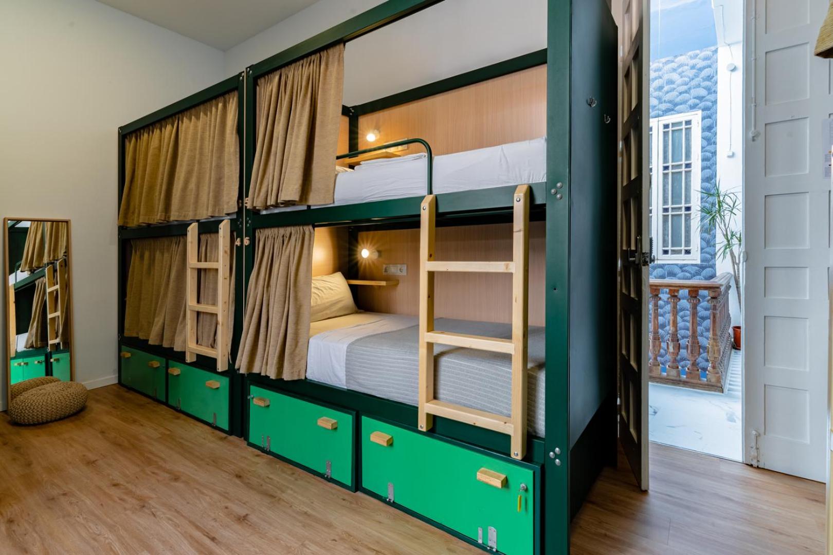 Bed in 8-Bed Female Dormitory Room