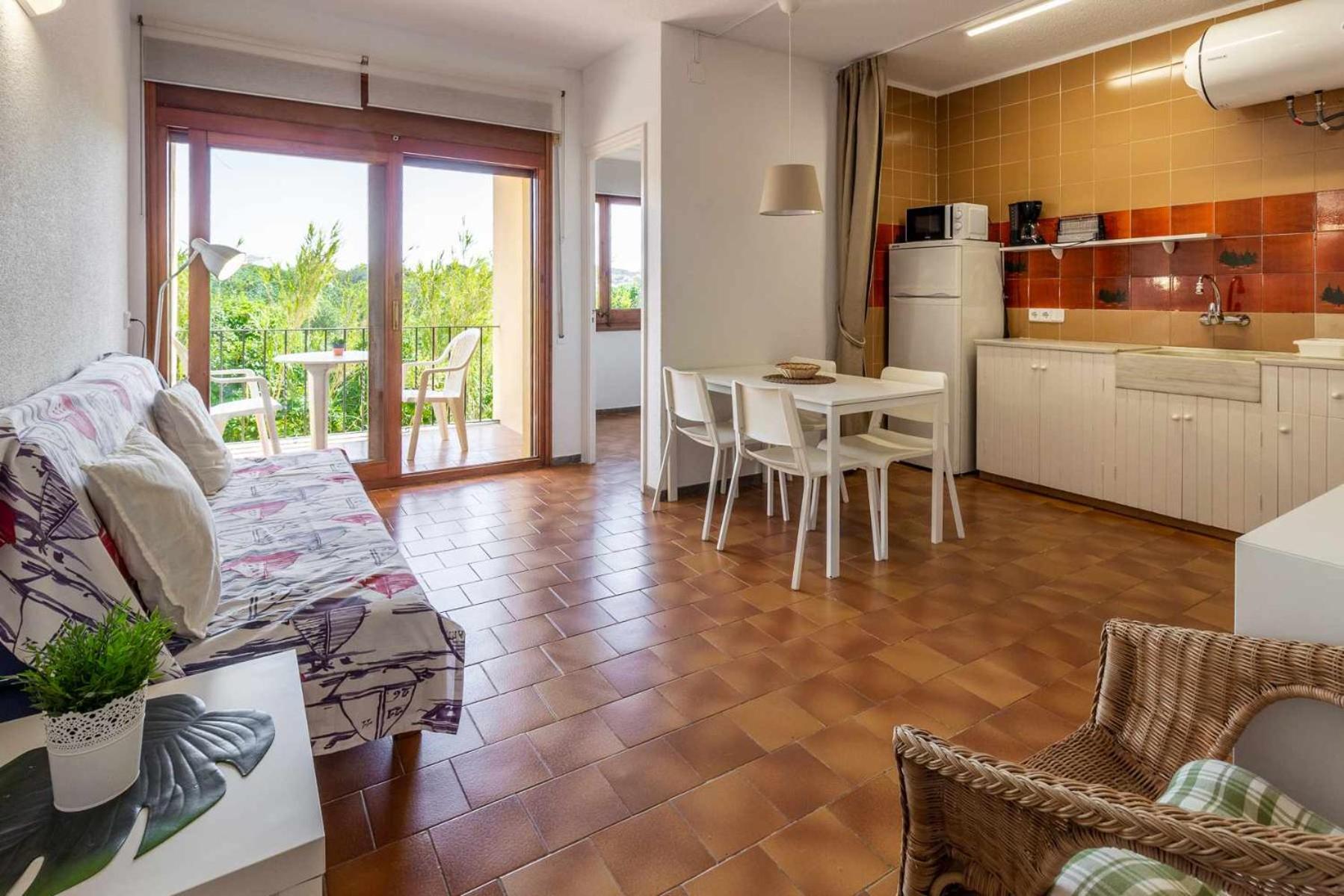 Apartamento de dos habitaciones
