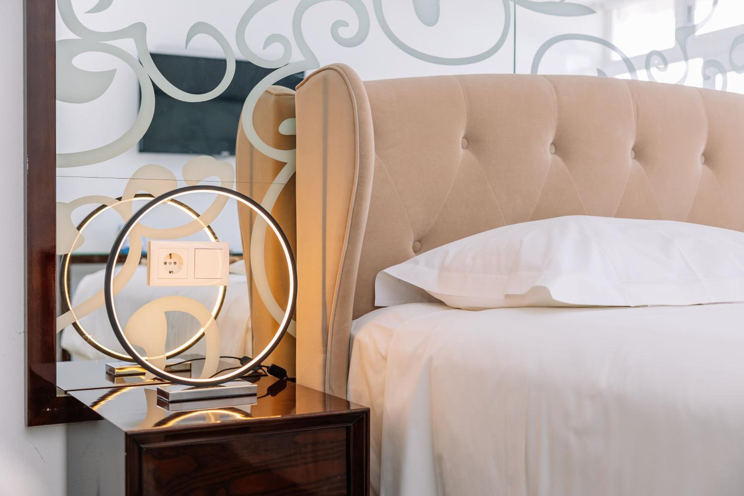 Relax in stylish comfort and modern elegance.