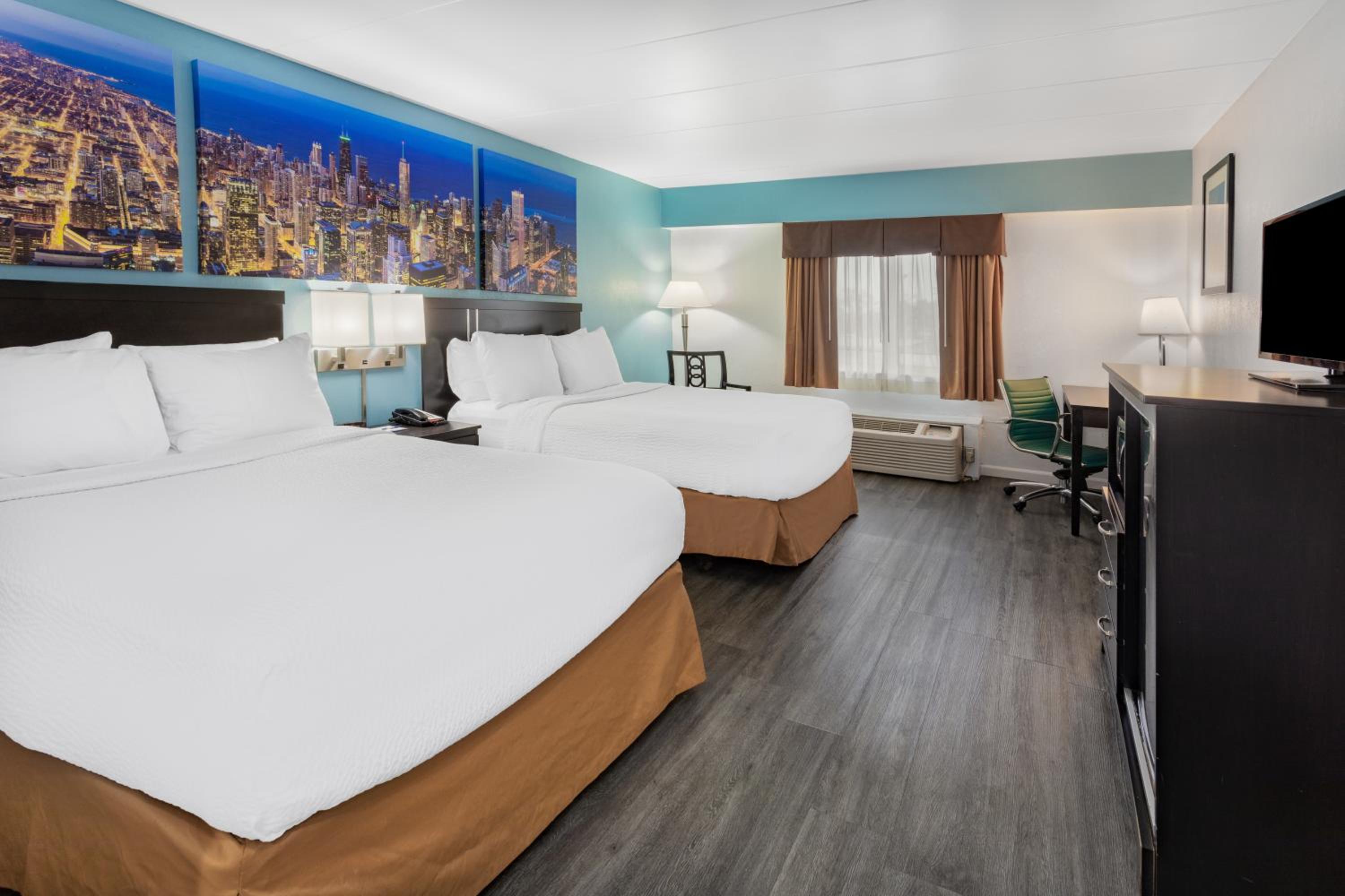 Double Room with Two Double Beds - Non-Smoking - Photo 1