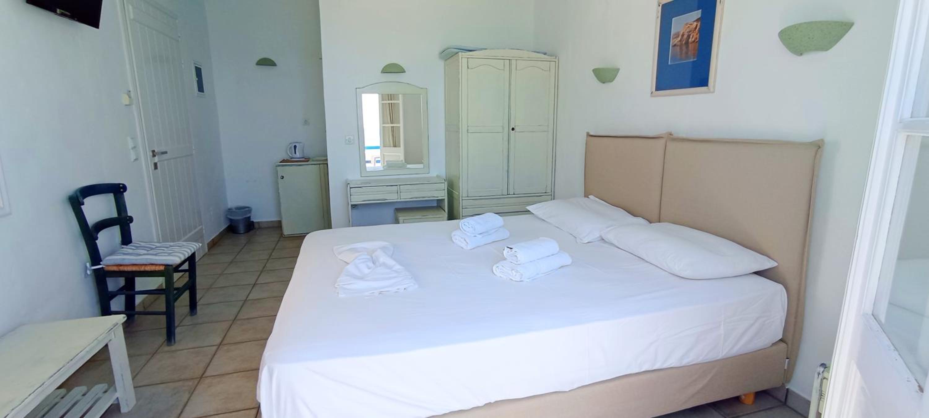 Quarto Duplo com Varanda e Vista para o Mar
