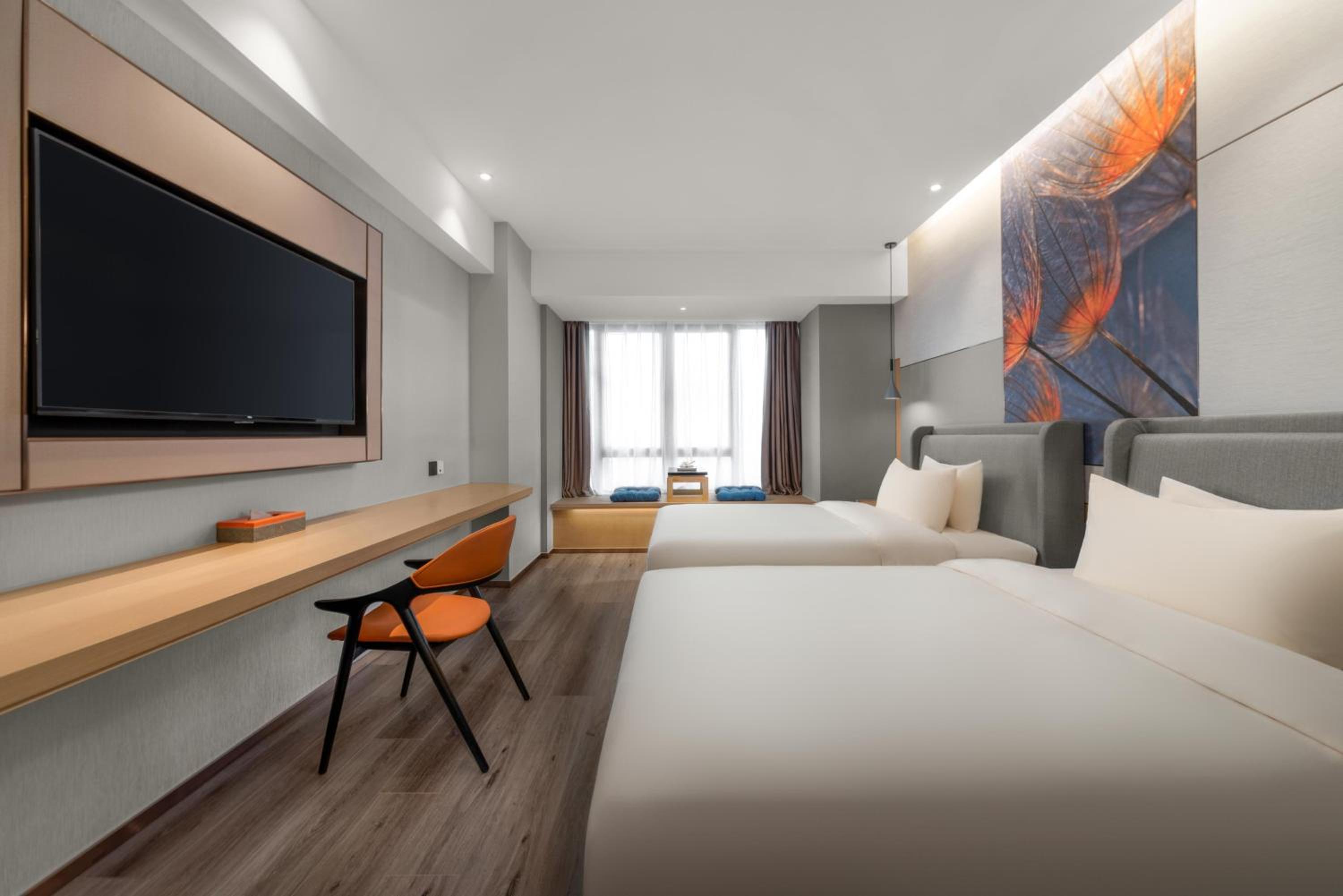 Twin Room with City View