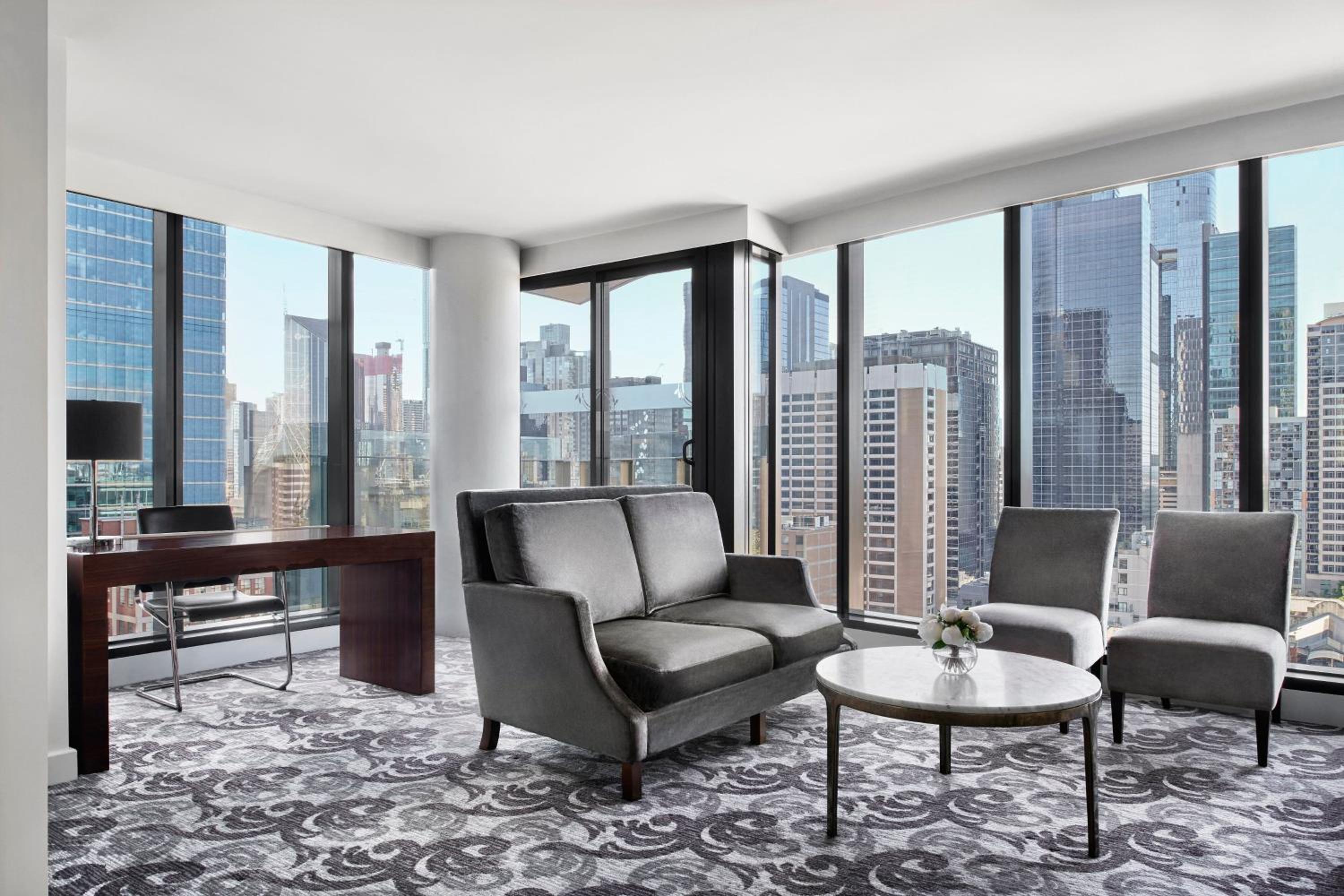 Larger Treasury One-Bedroom King Suite with Garden View