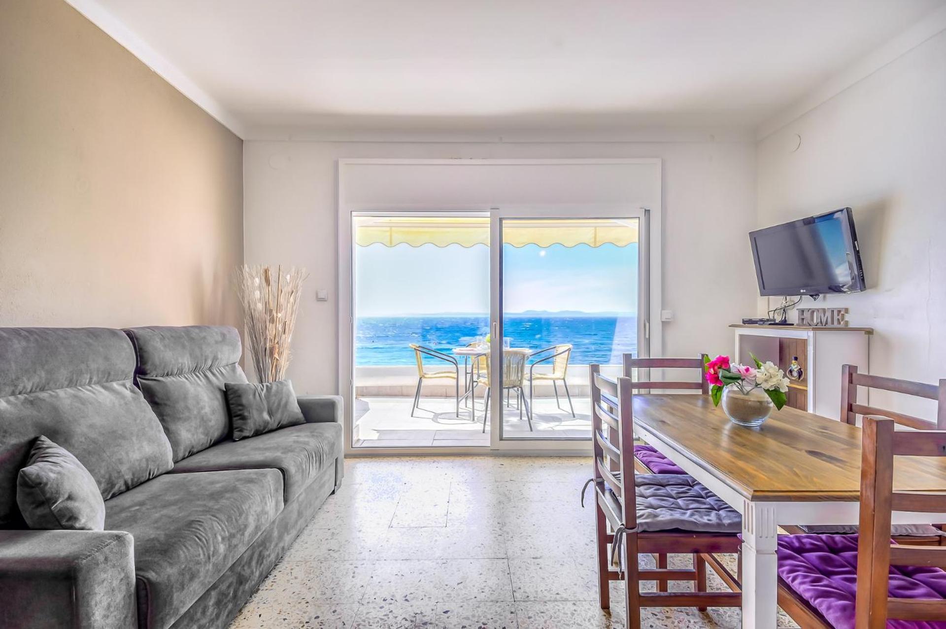 Apartamento con vista al mar