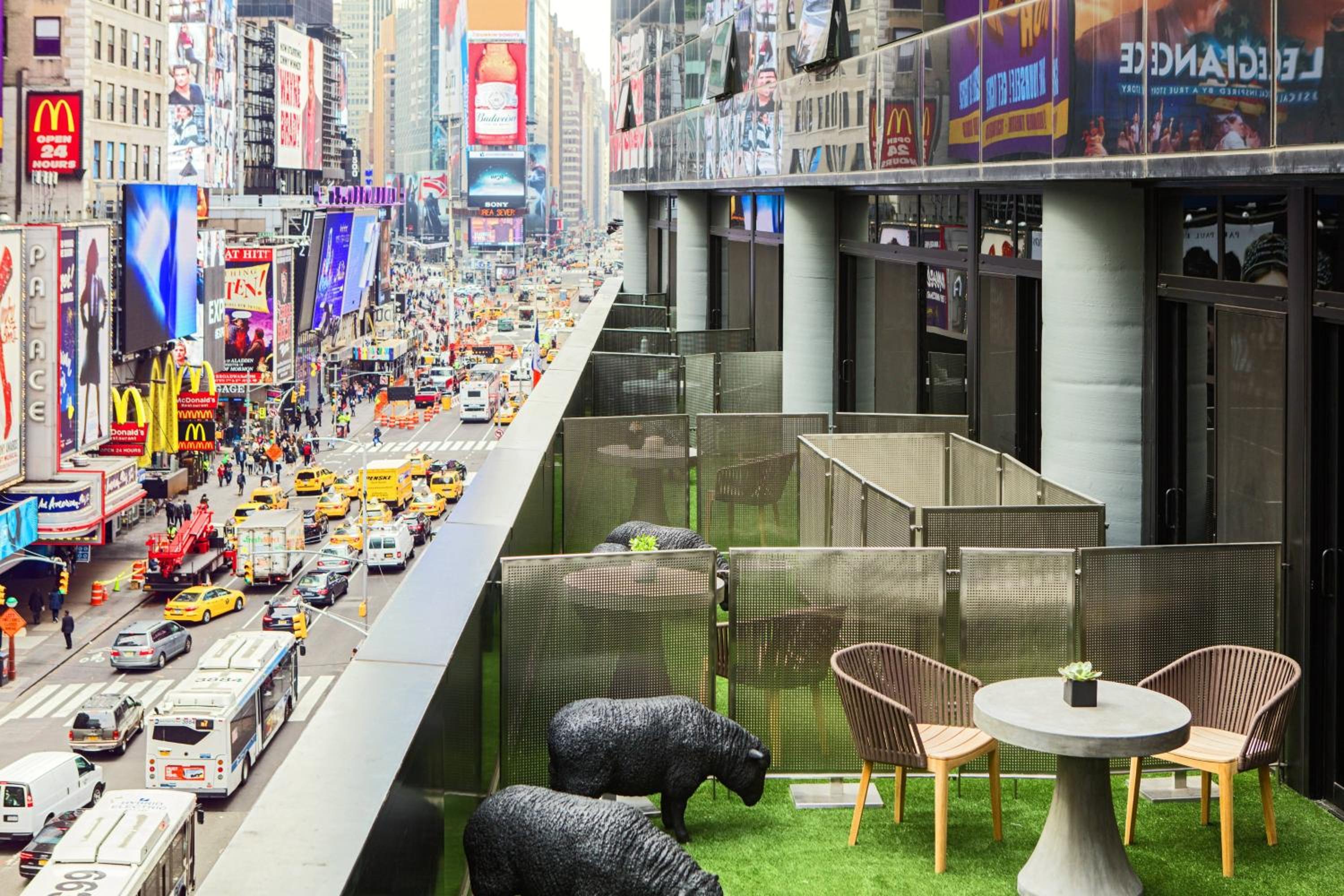 Times Square Terrace Room with King Bed and Balcony