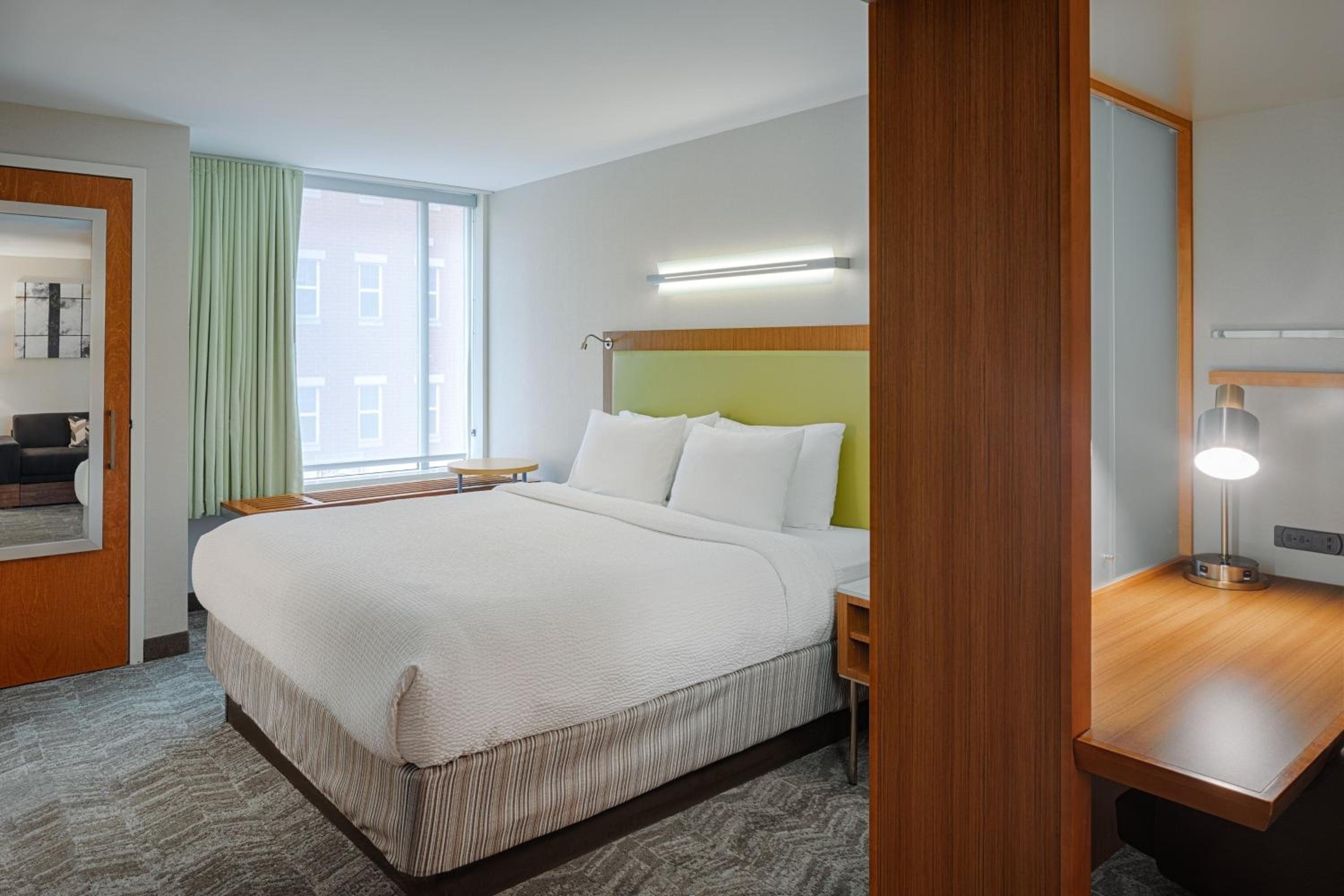 King Suite with Bathtub and Trundle Sofa - Mobility Access/Hearing Accessible