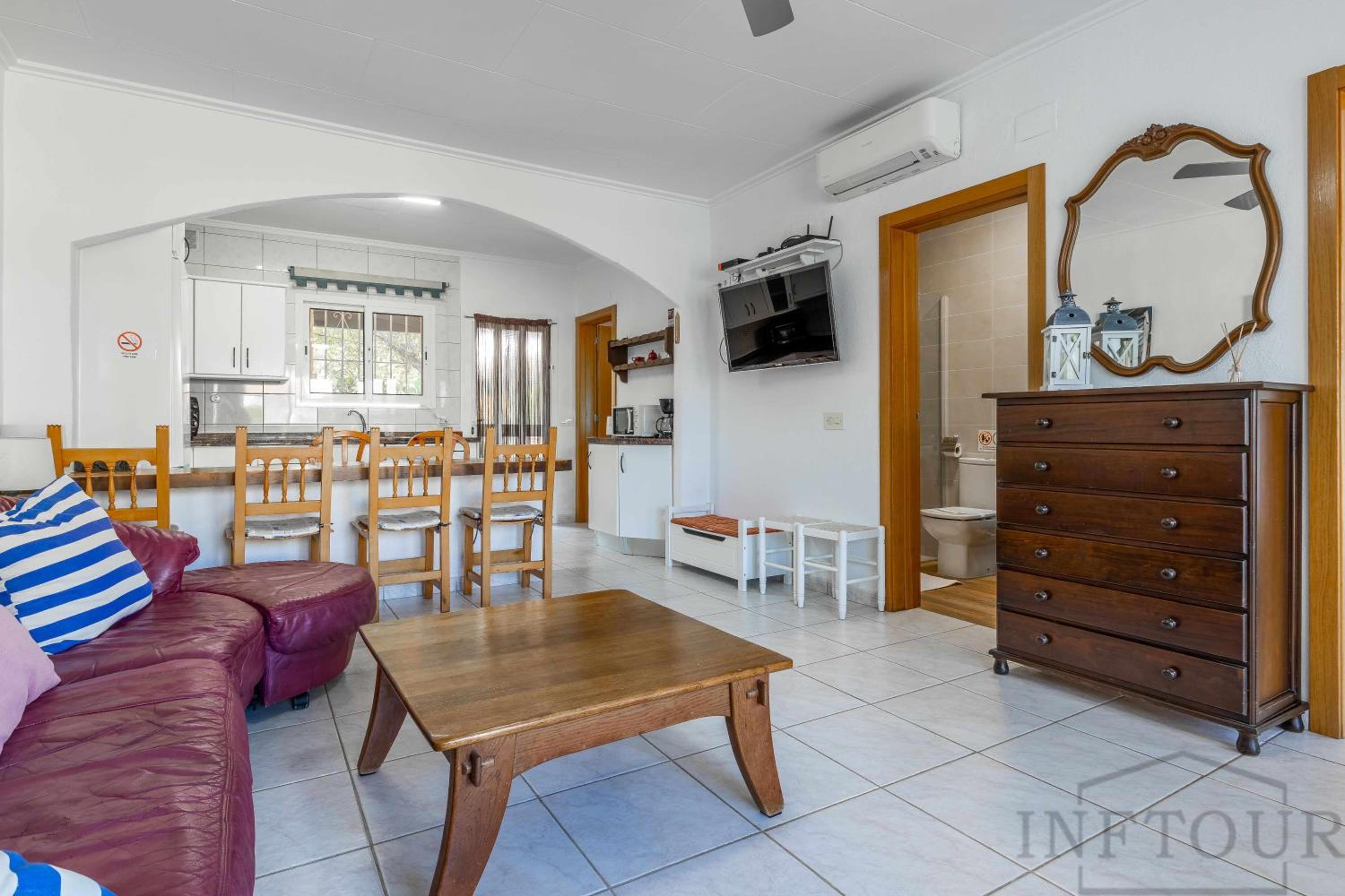Apartamento de dos habitaciones