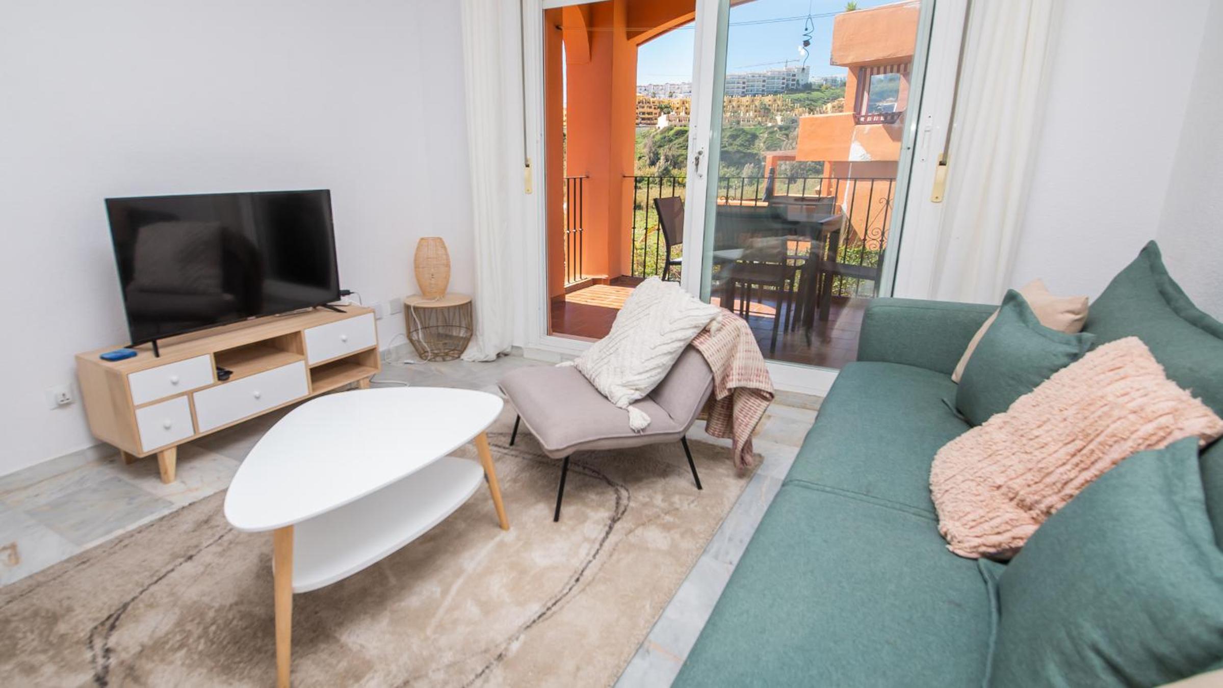 Apartamento con Balcón