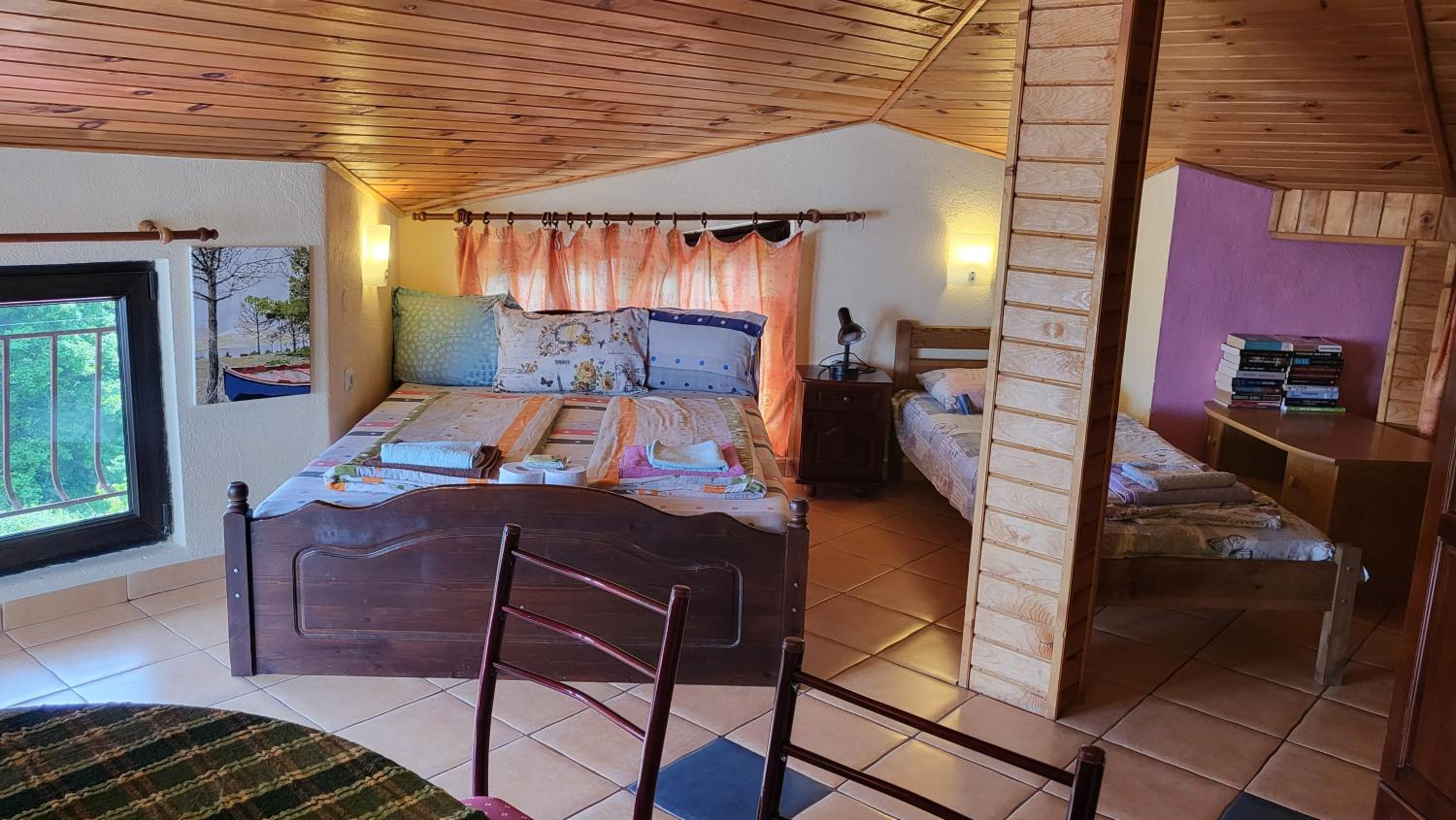 Studio with Balcony (5 Adults) - Attic photo 3