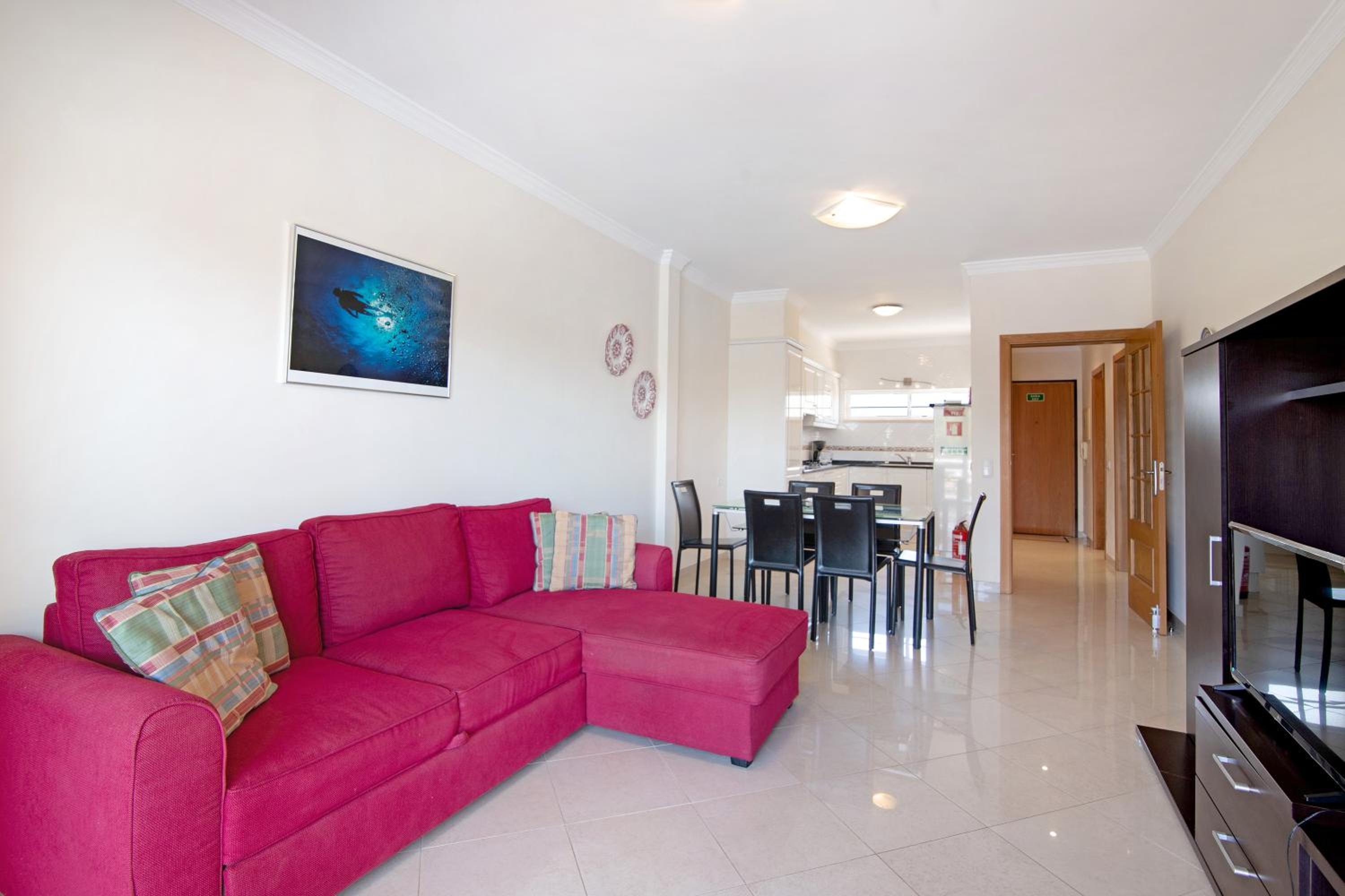 One-Bedroom Apartment with Garden View